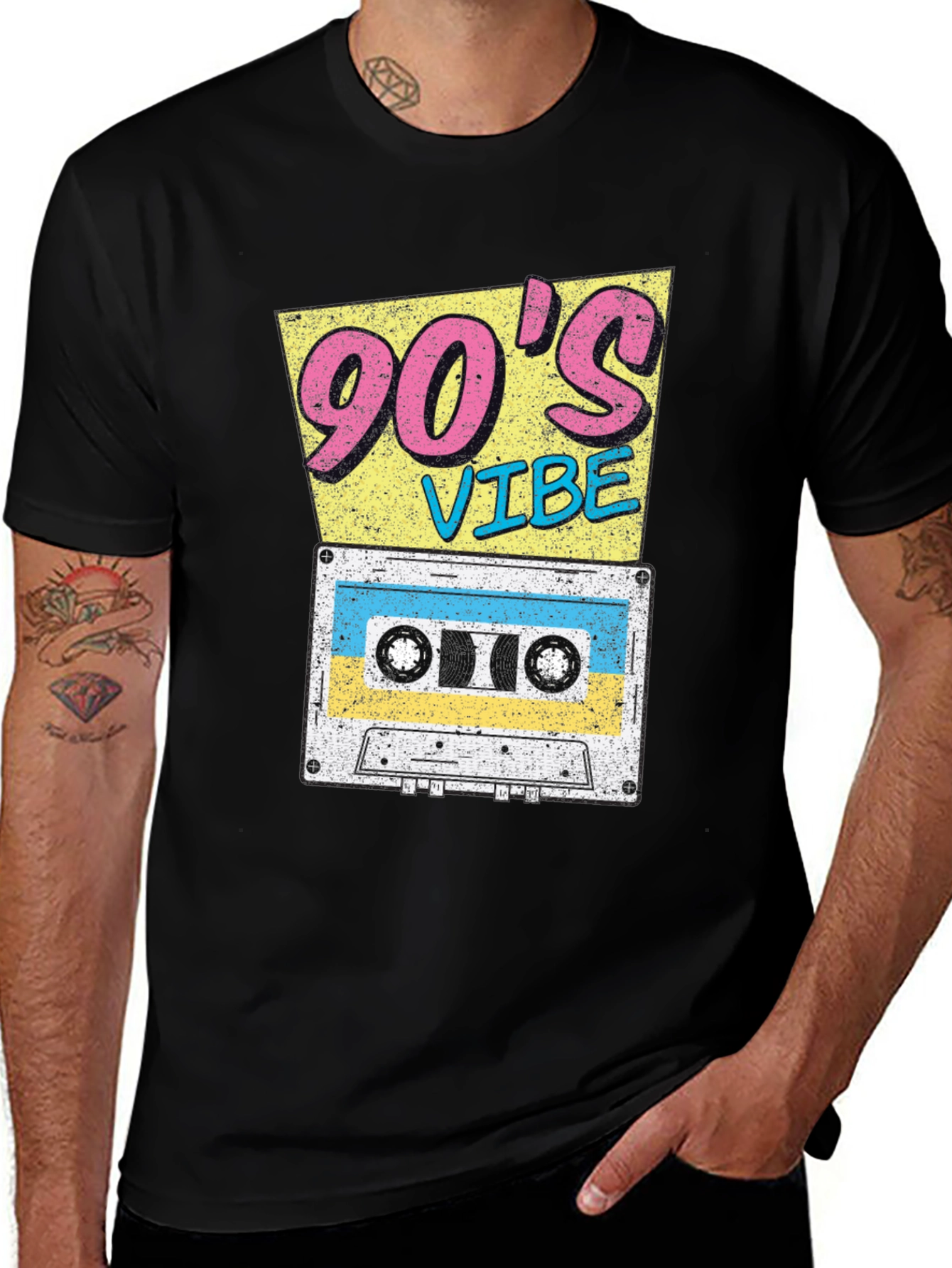 90s Vibe Retro Cassette Tape T-Shirt
