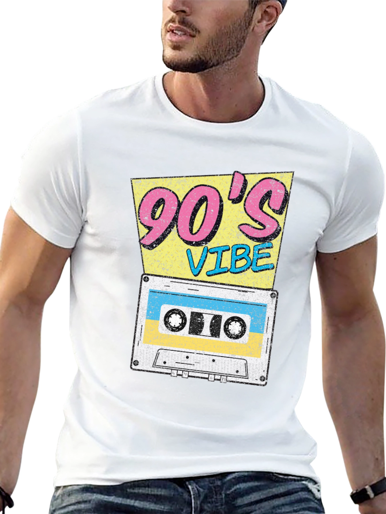 90s Vibe Retro Cassette Tape T-Shirt