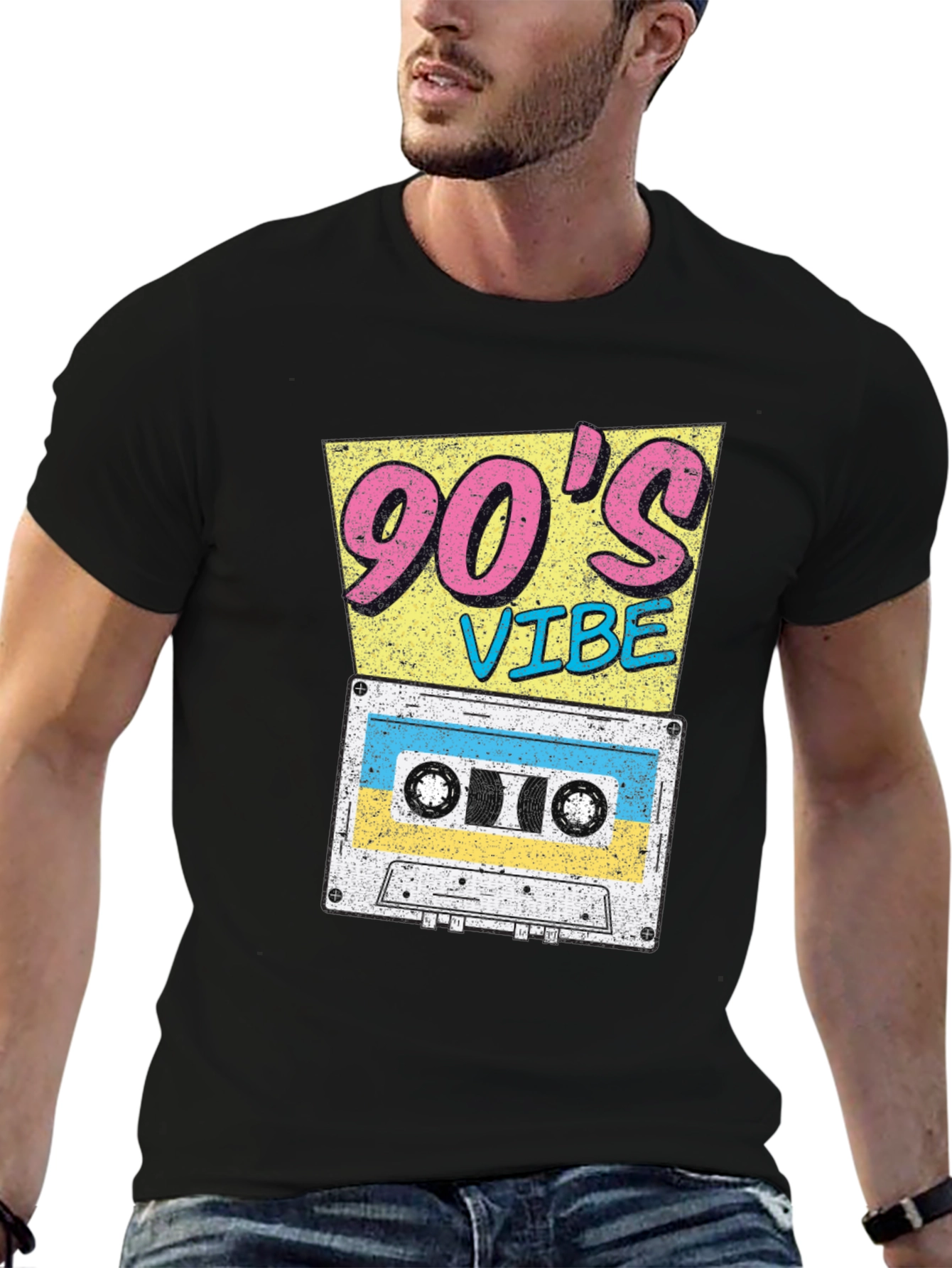 90s Vibe Retro Cassette Tape T-Shirt
