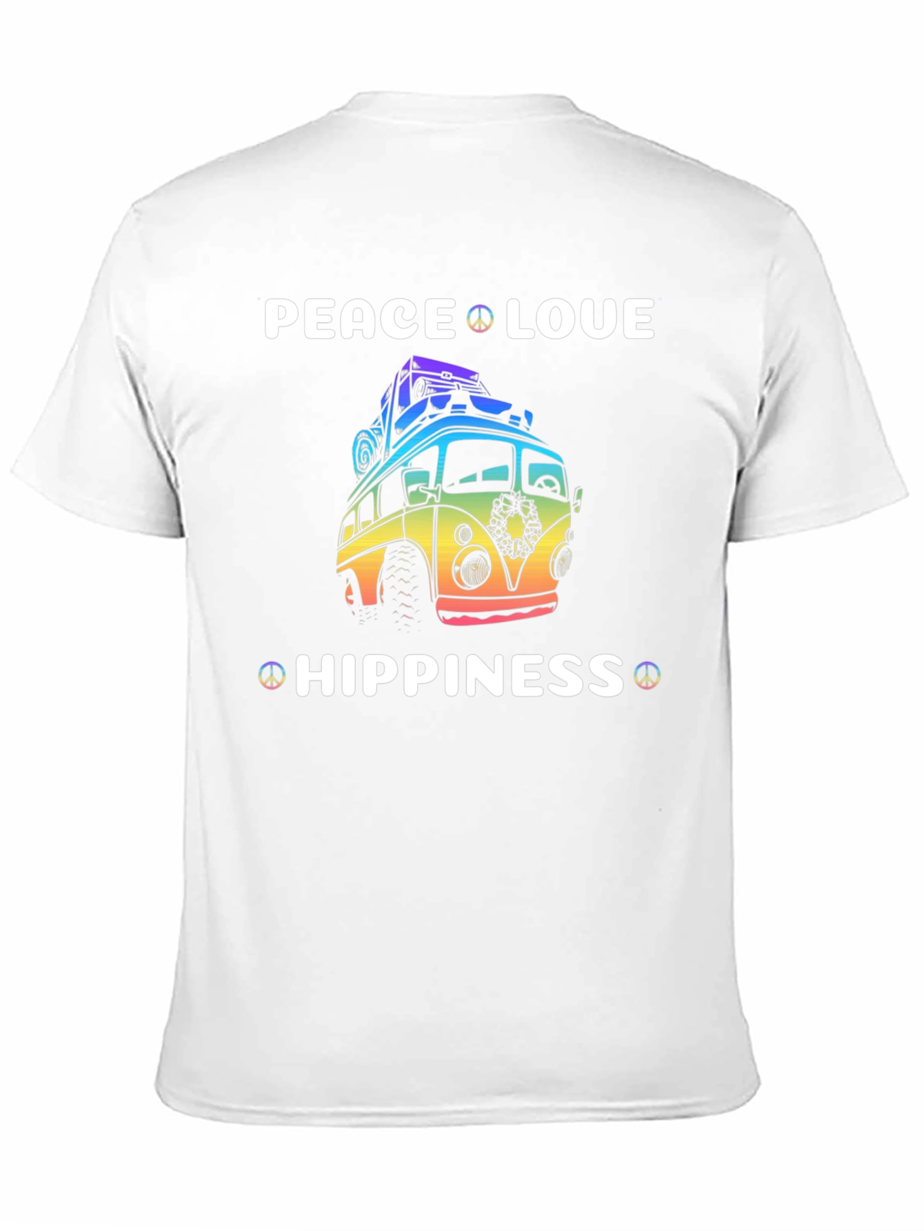 Peace Love Hippiness Graphic T-Shirt