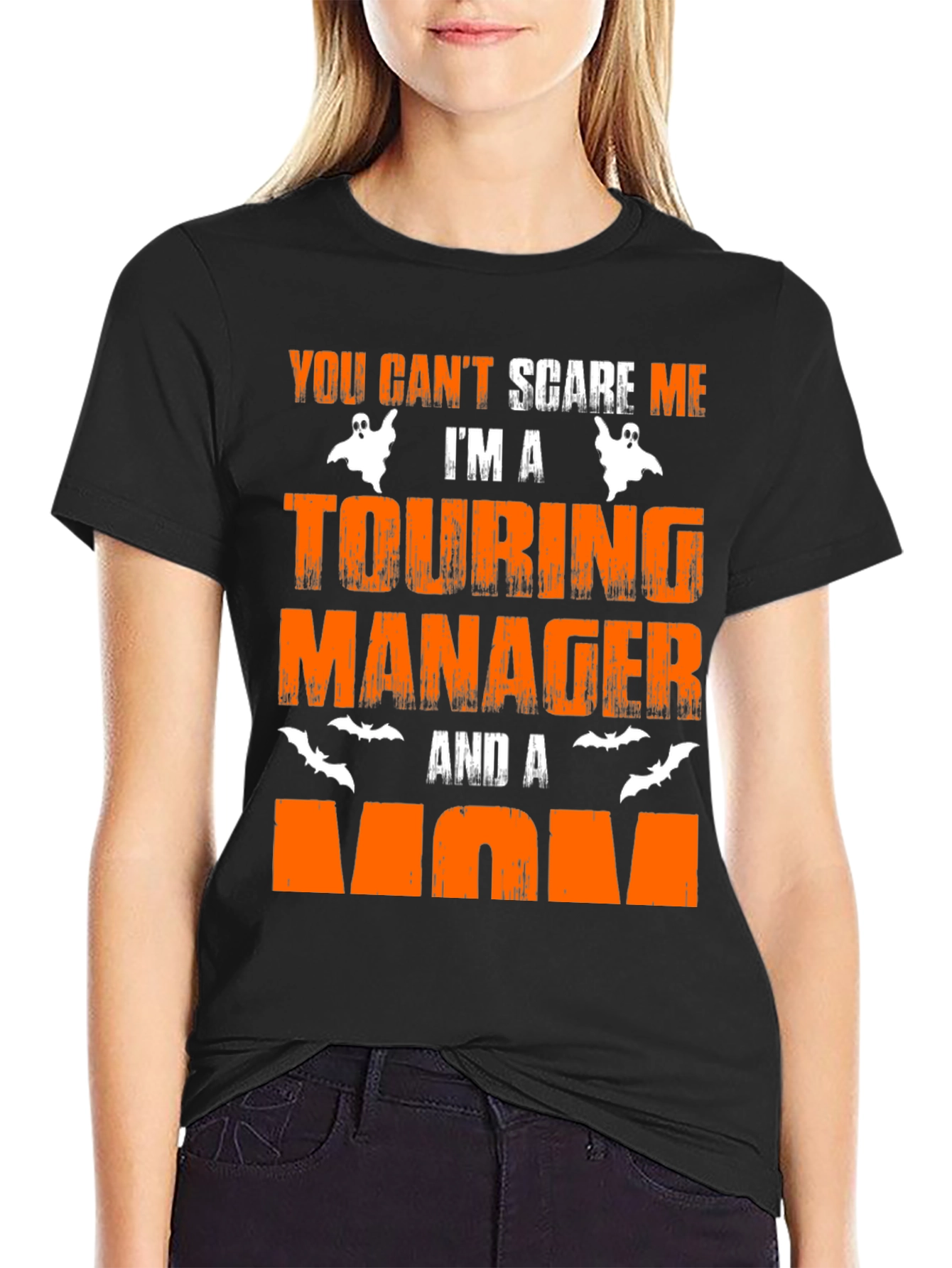 Touring Manager Halloween Mom T-Shirt