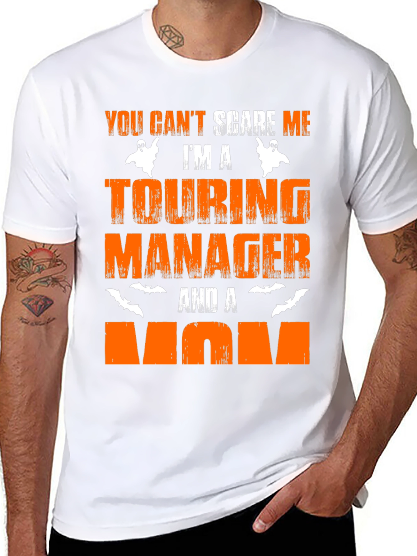 Touring Manager Halloween Mom T-Shirt