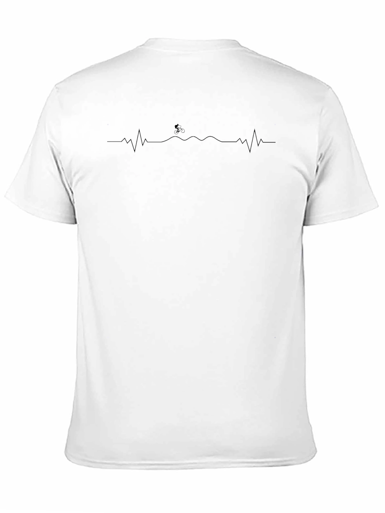 Biker Heartbeat T-Shirt - Ride On!