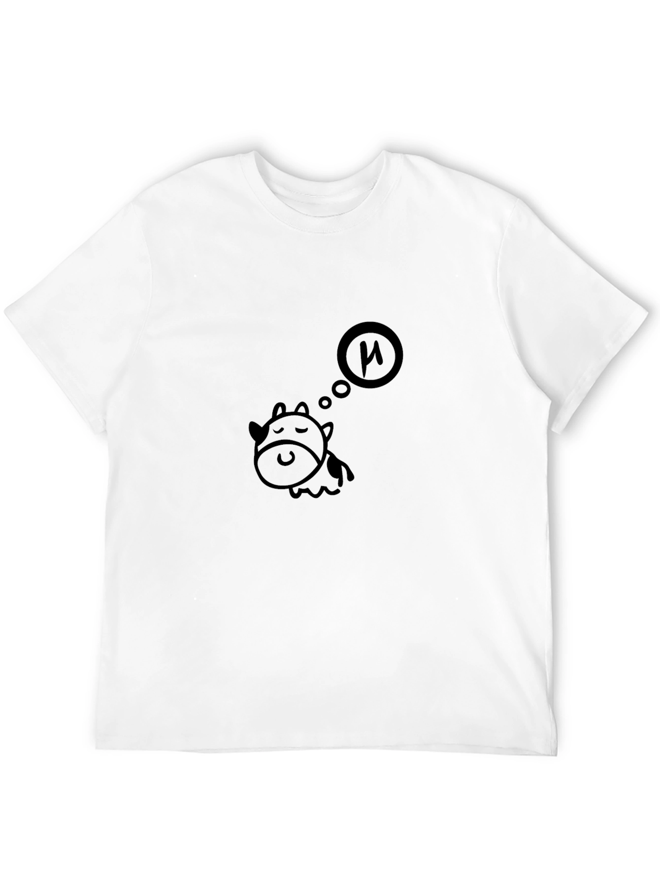 Dreaming Cow Graphic Tee - Soft Cotton Blend