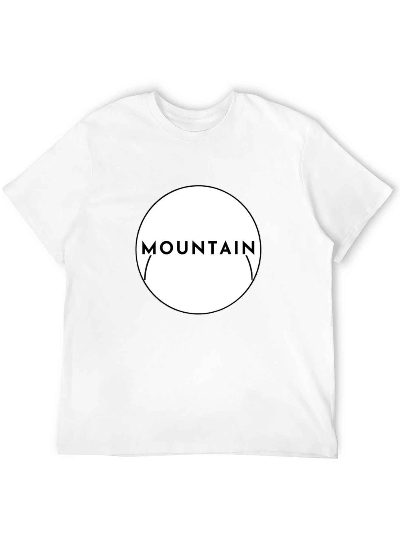 Mountain Graphic Black T-Shirt