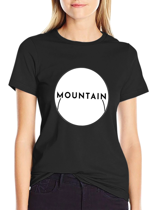 Mountain Graphic Black T-Shirt