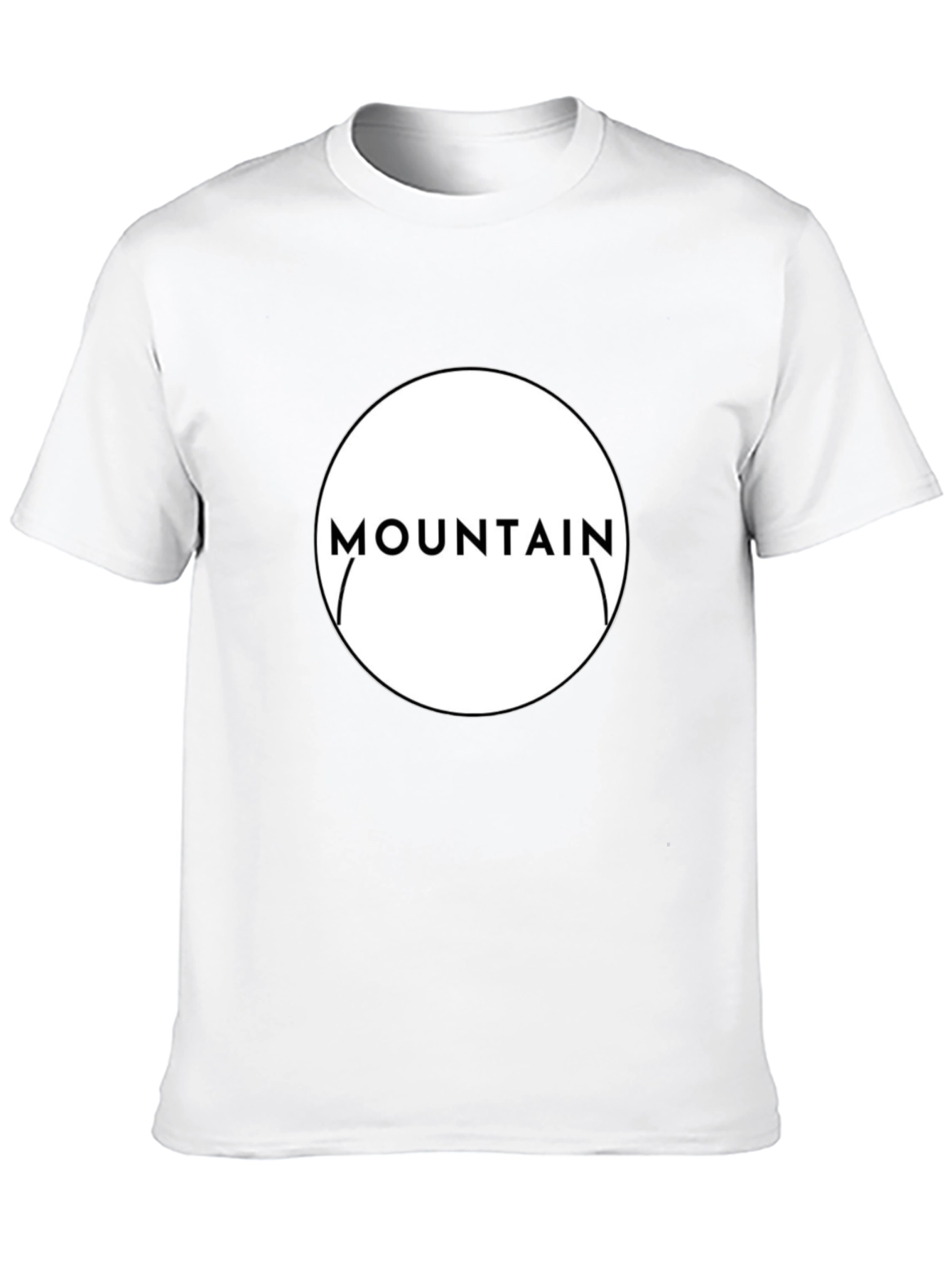 Mountain Graphic Black T-Shirt