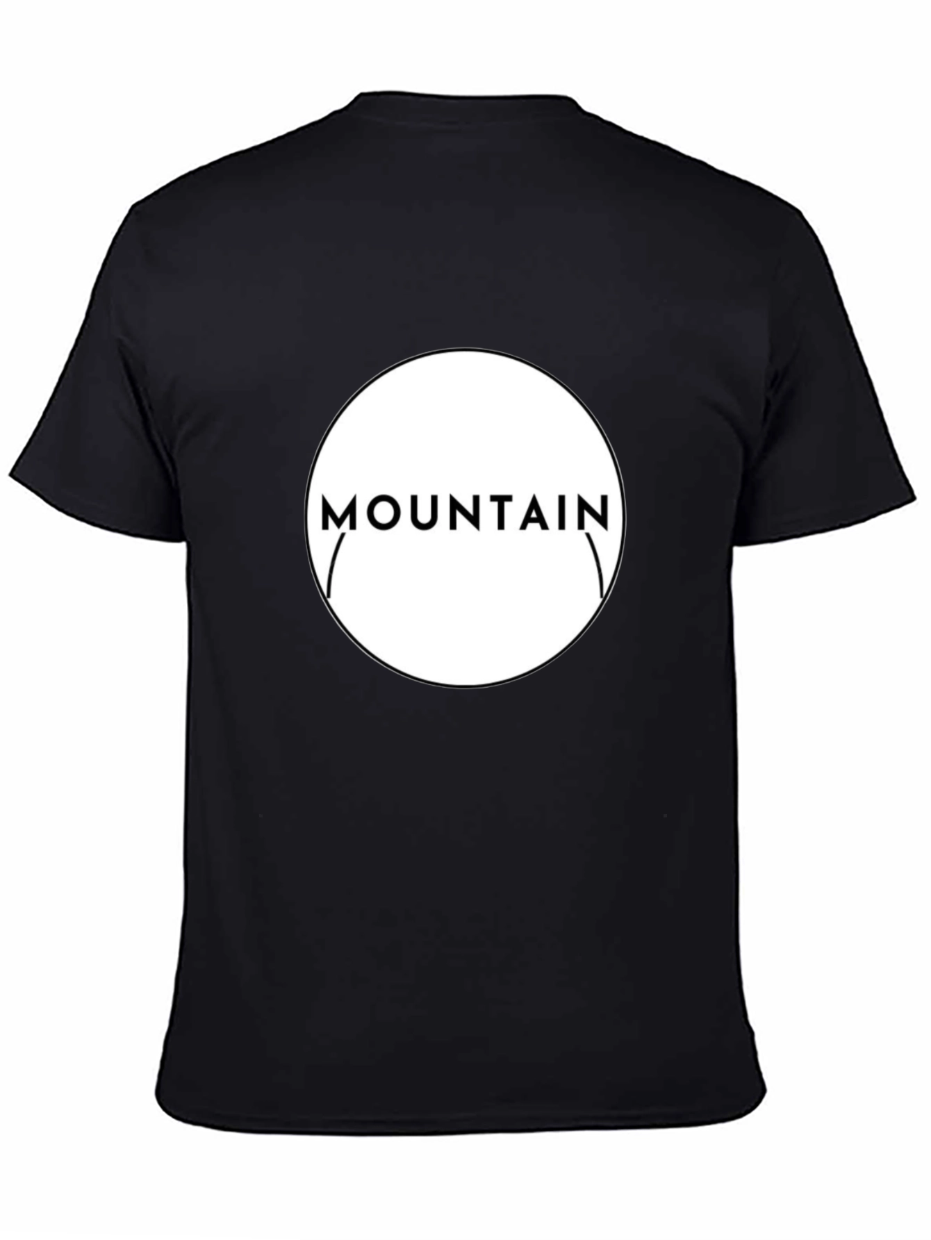 Mountain Graphic Black T-Shirt