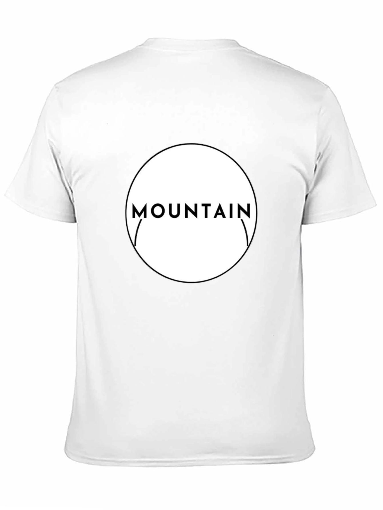 Mountain Graphic Black T-Shirt