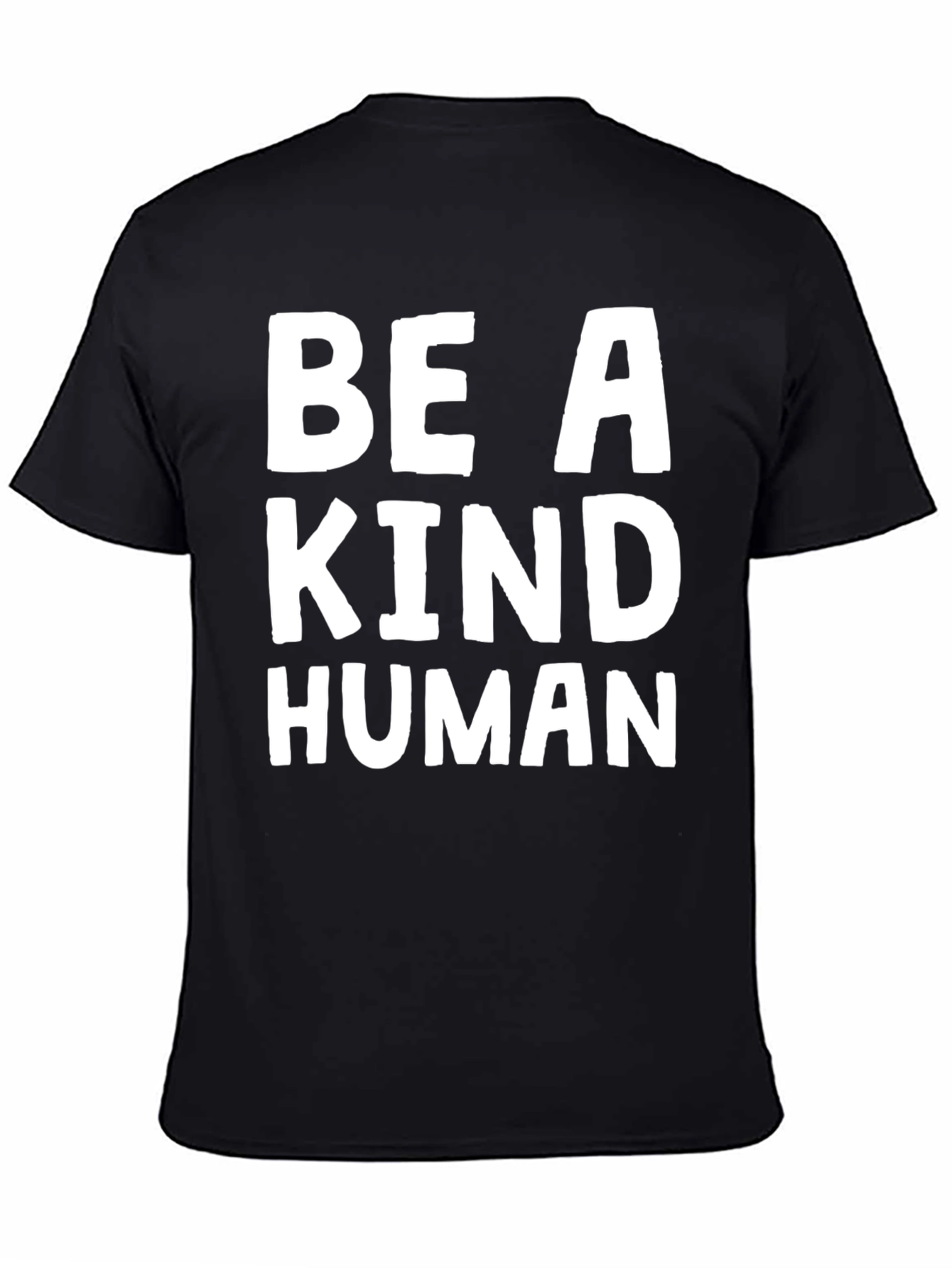 Be a Kind Human Black T-Shirt