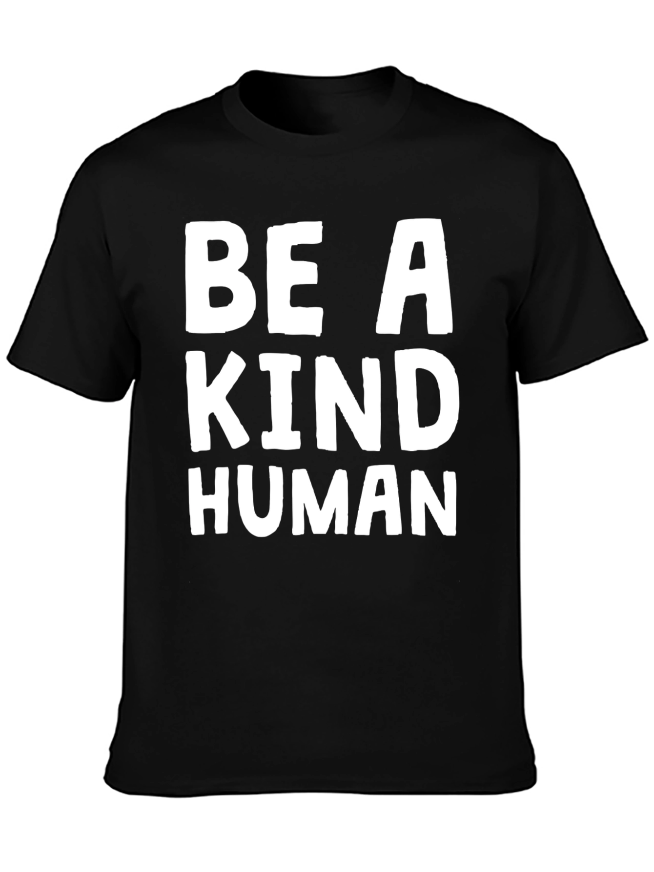 Be a Kind Human Black T-Shirt