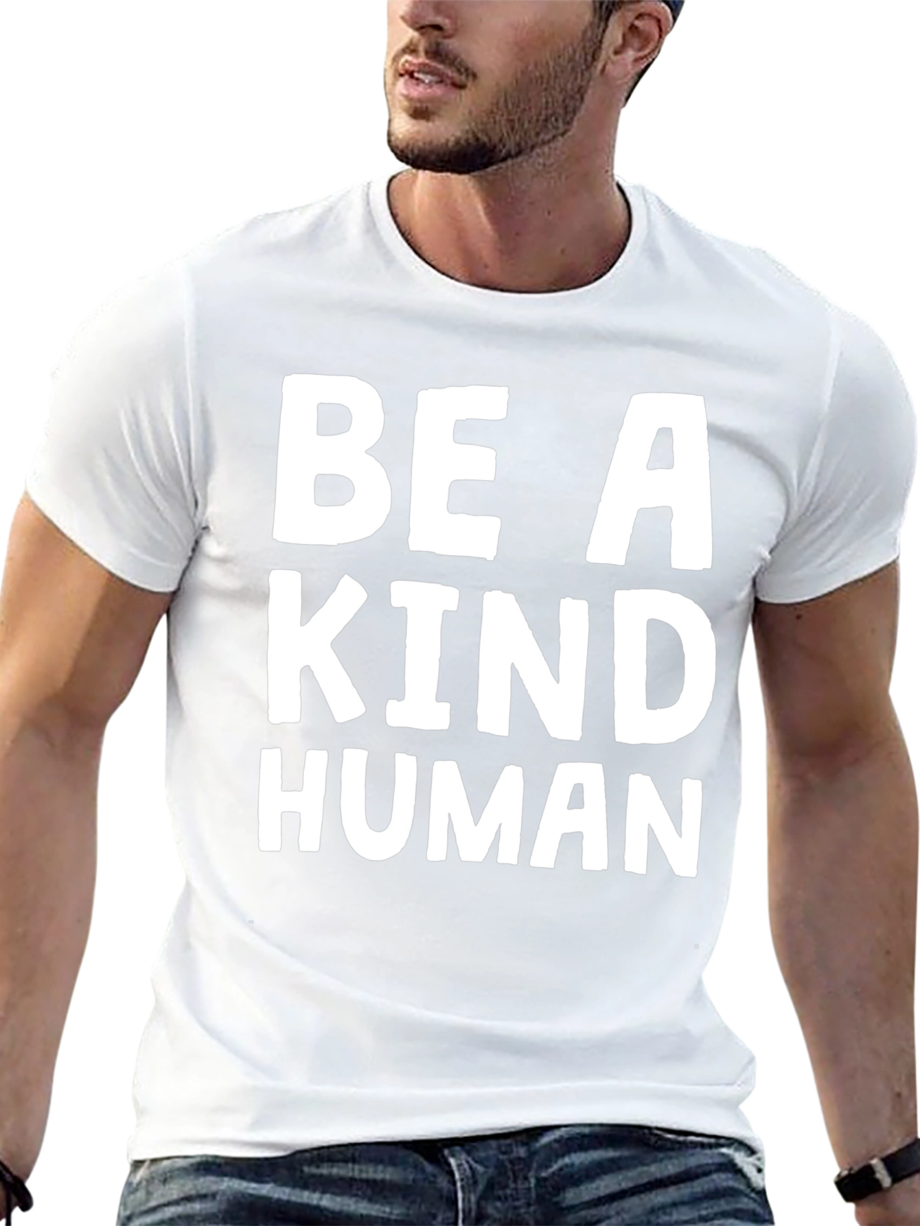 Be a Kind Human Black T-Shirt