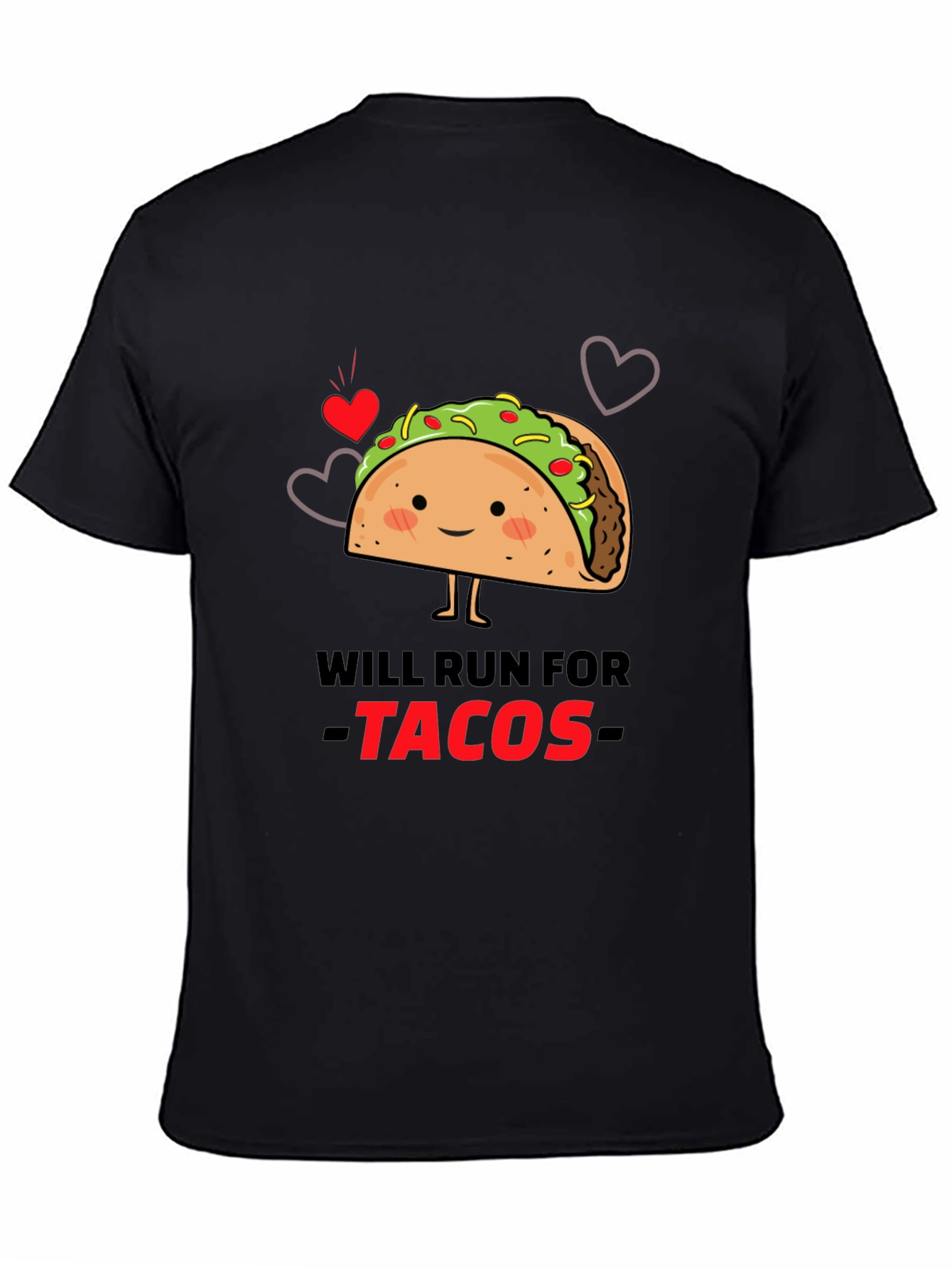 Will Run For Tacos Graphic Tee