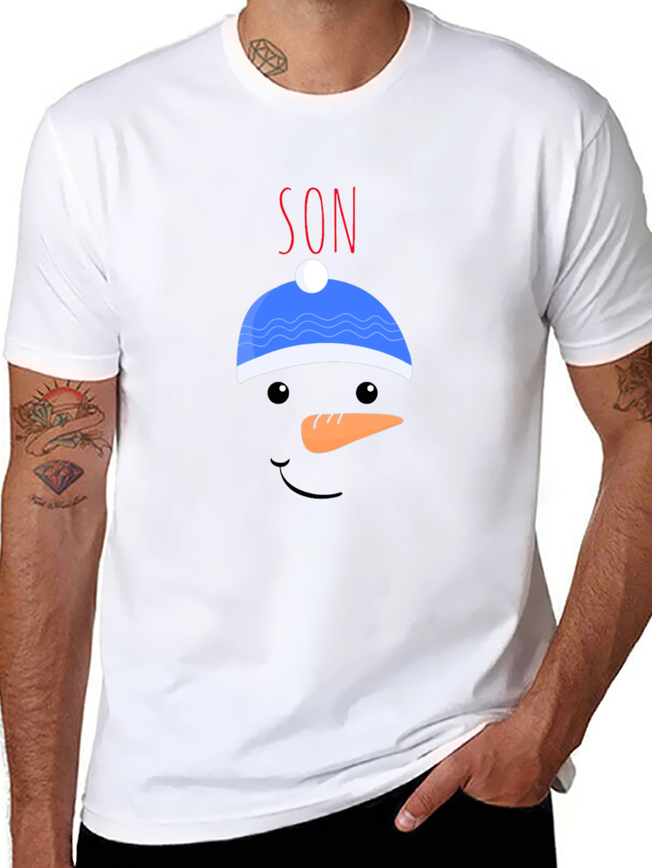 Snowman Son T-Shirt