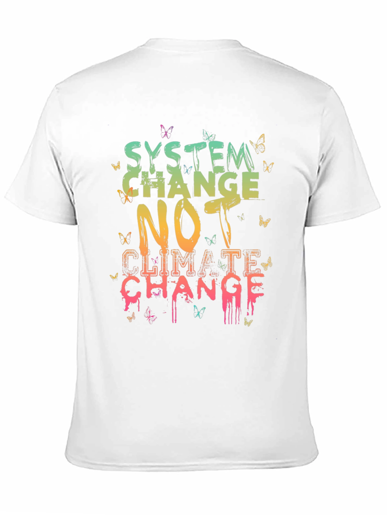 System Change Tee - Climate Activism Shirt