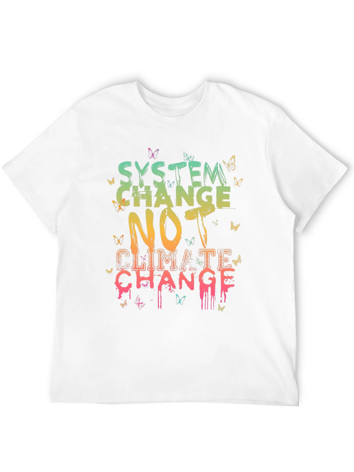 System Change Tee - Climate Activism Shirt