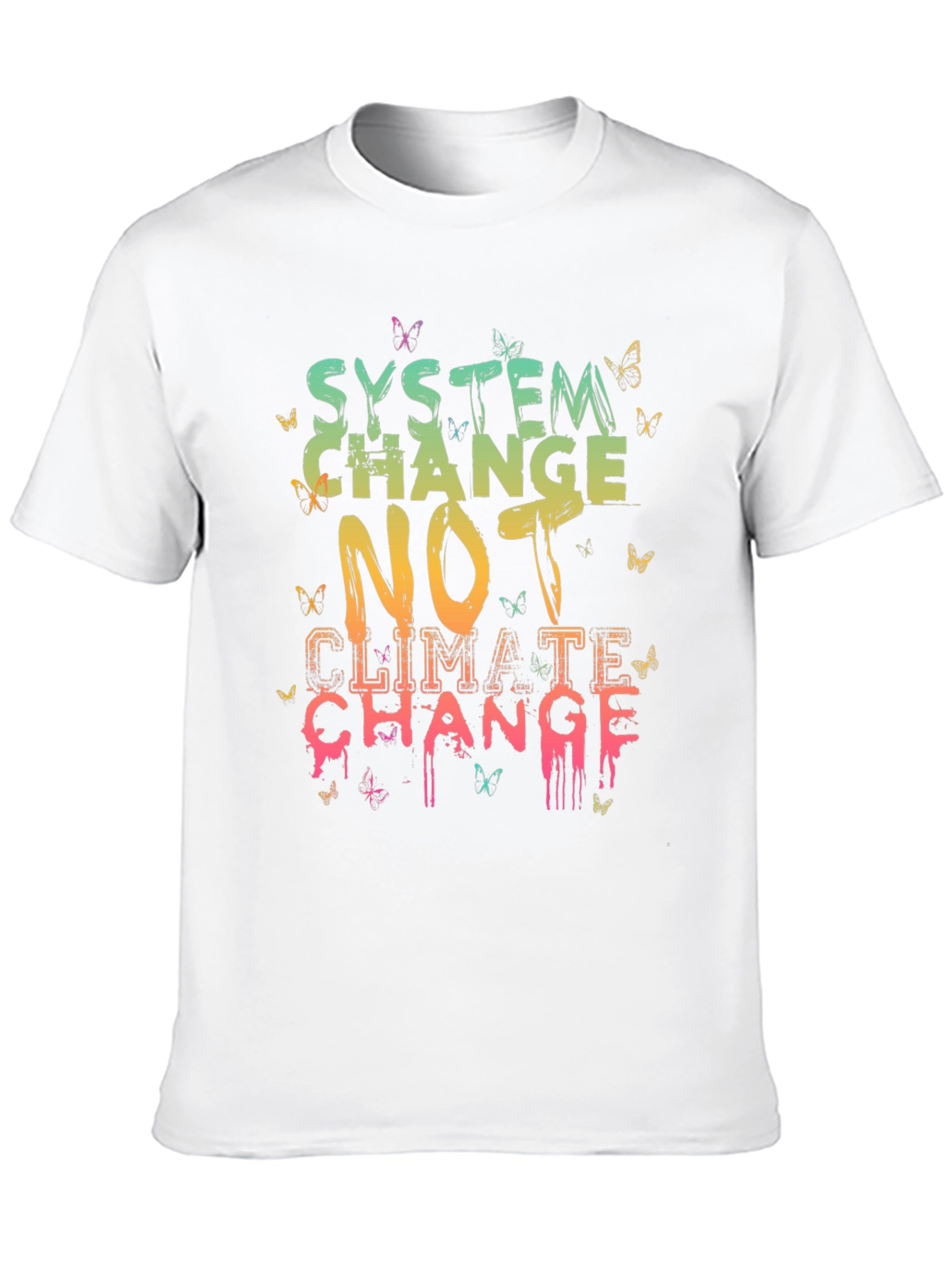 System Change Tee - Climate Activism Shirt