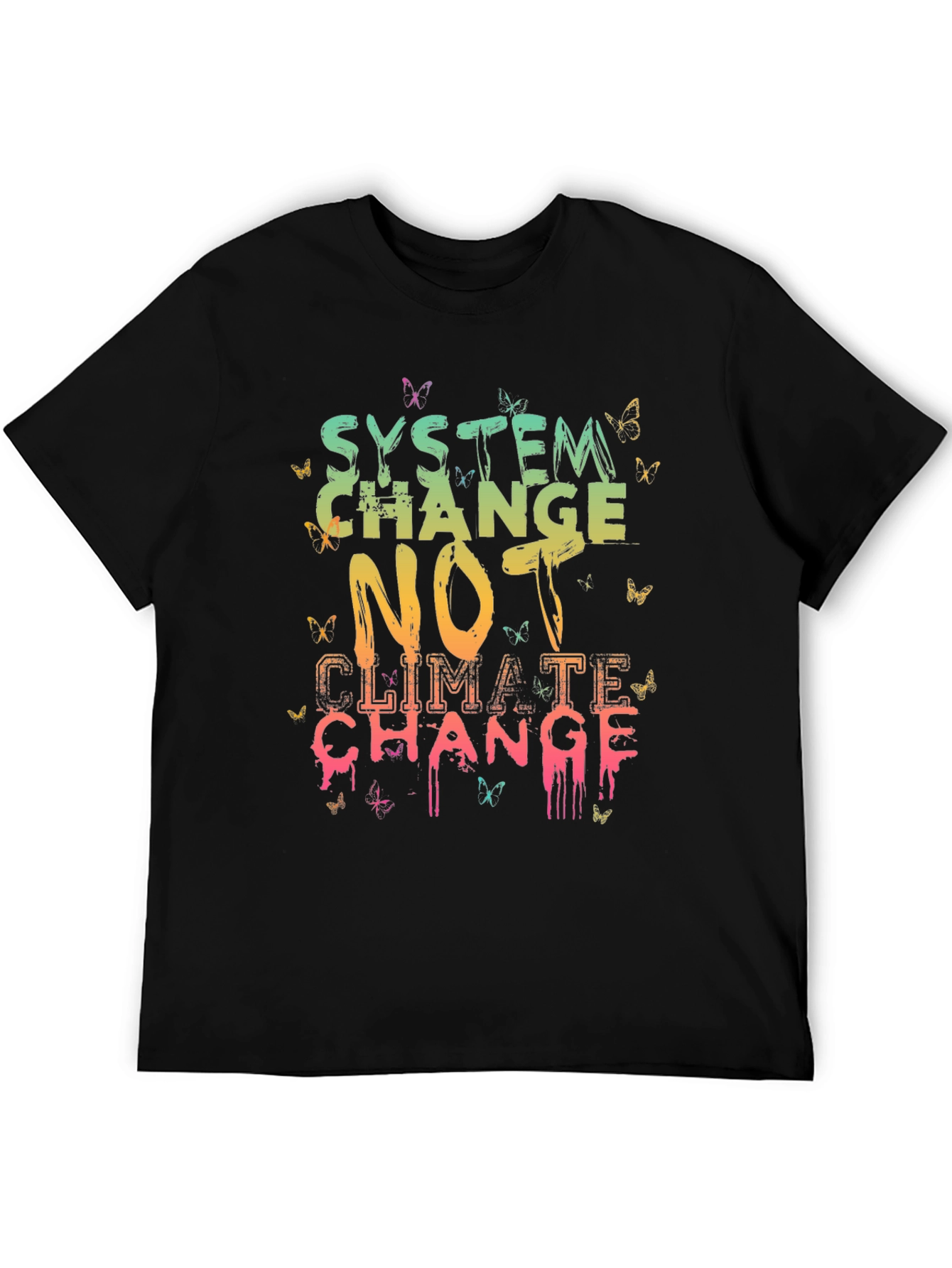 System Change Tee - Climate Activism Shirt