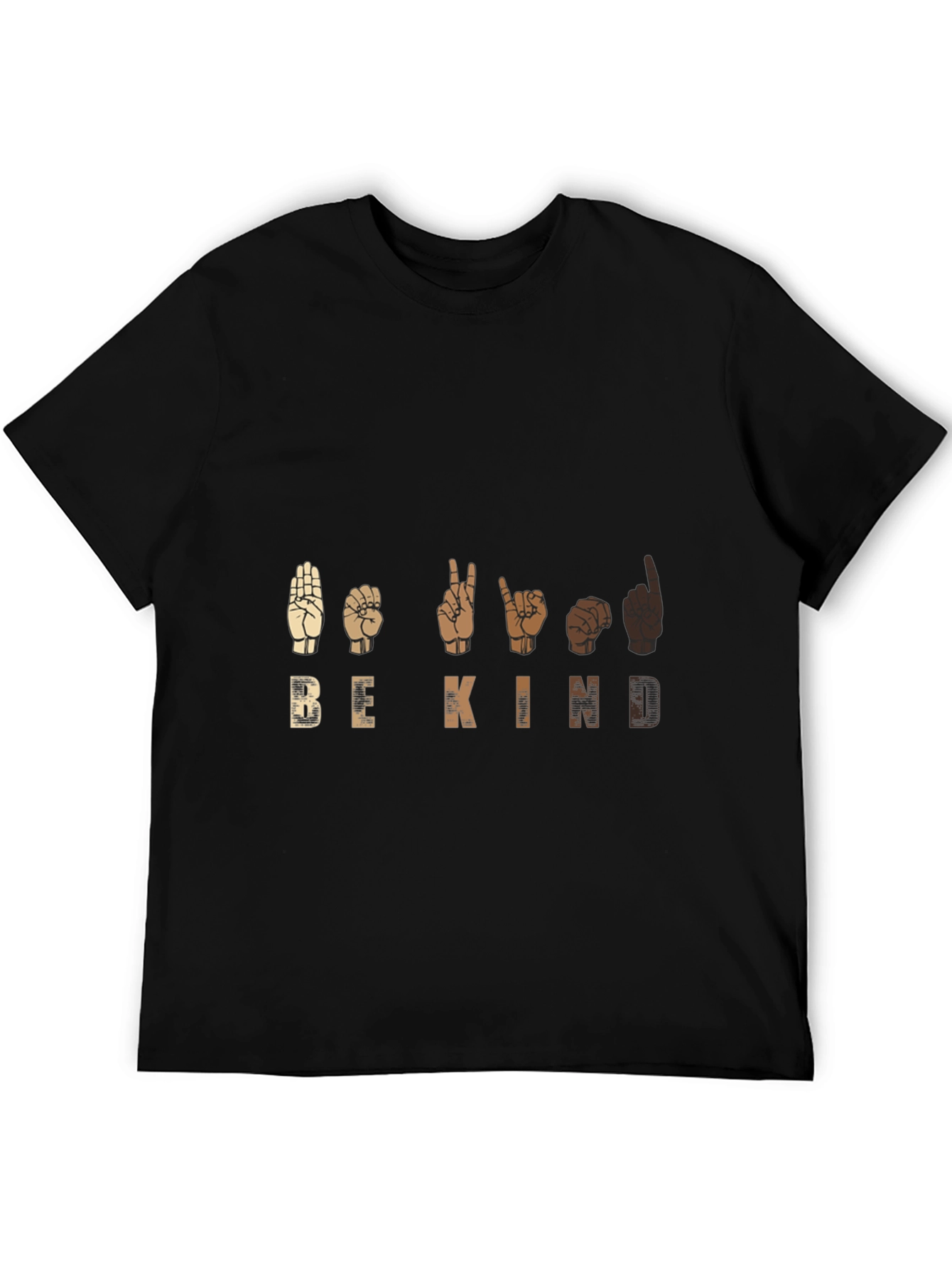 Be Kind T-Shirt - ASL Sign Language Design