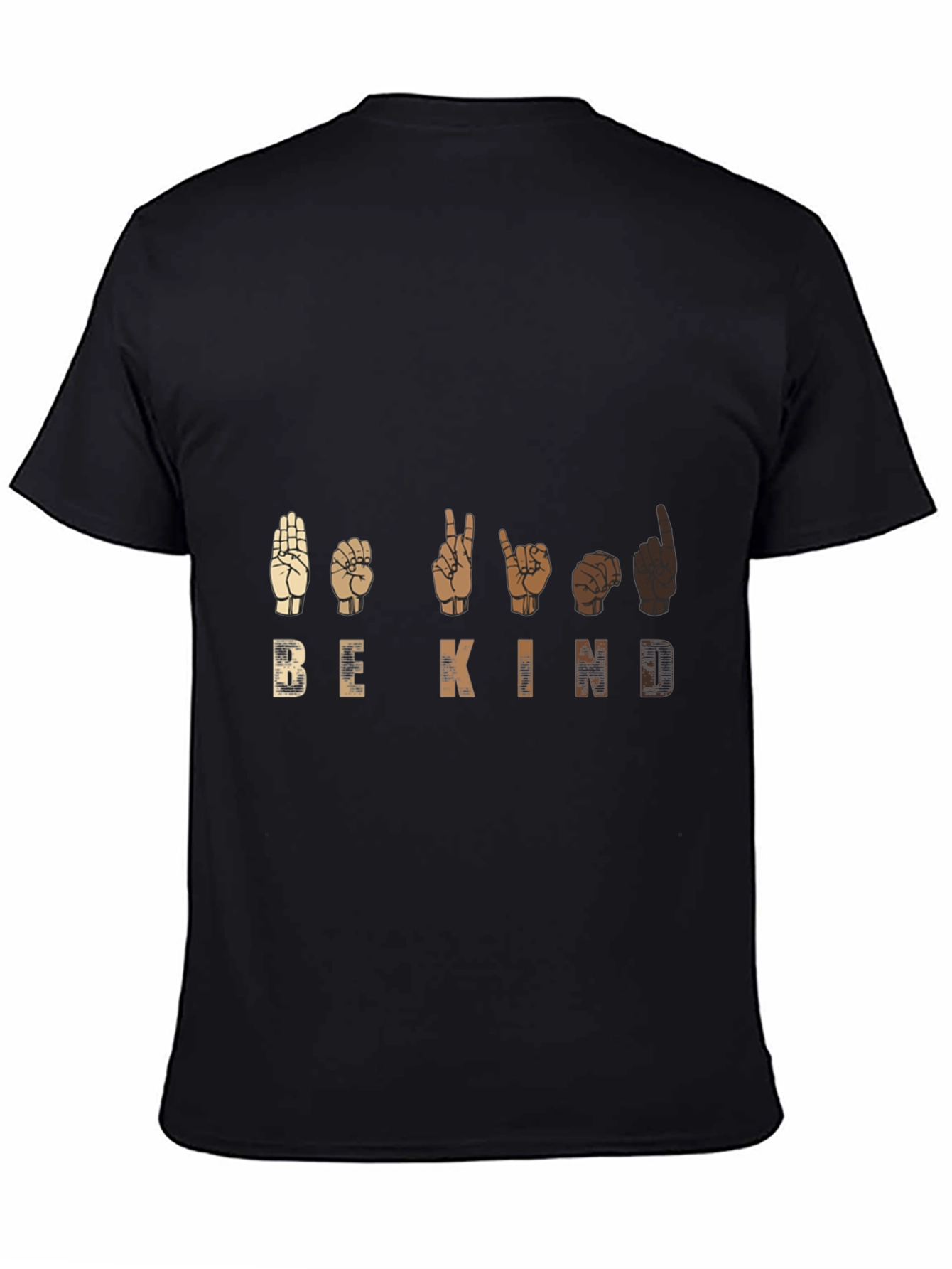 Be Kind T-Shirt - ASL Sign Language Design