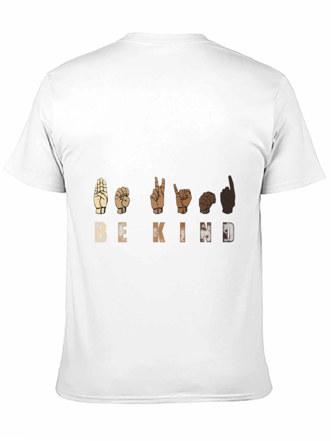 Be Kind T-Shirt - ASL Sign Language Design