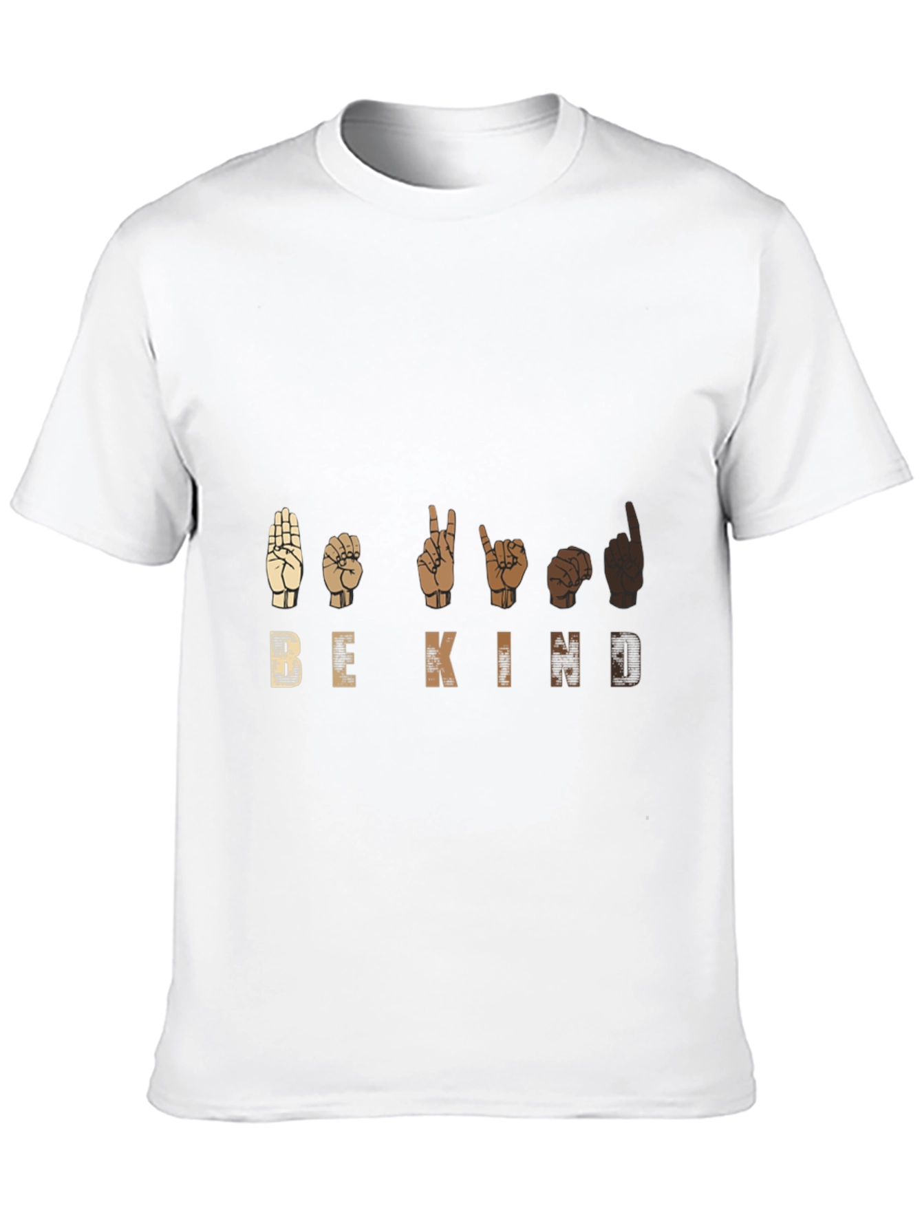 Be Kind T-Shirt - ASL Sign Language Design