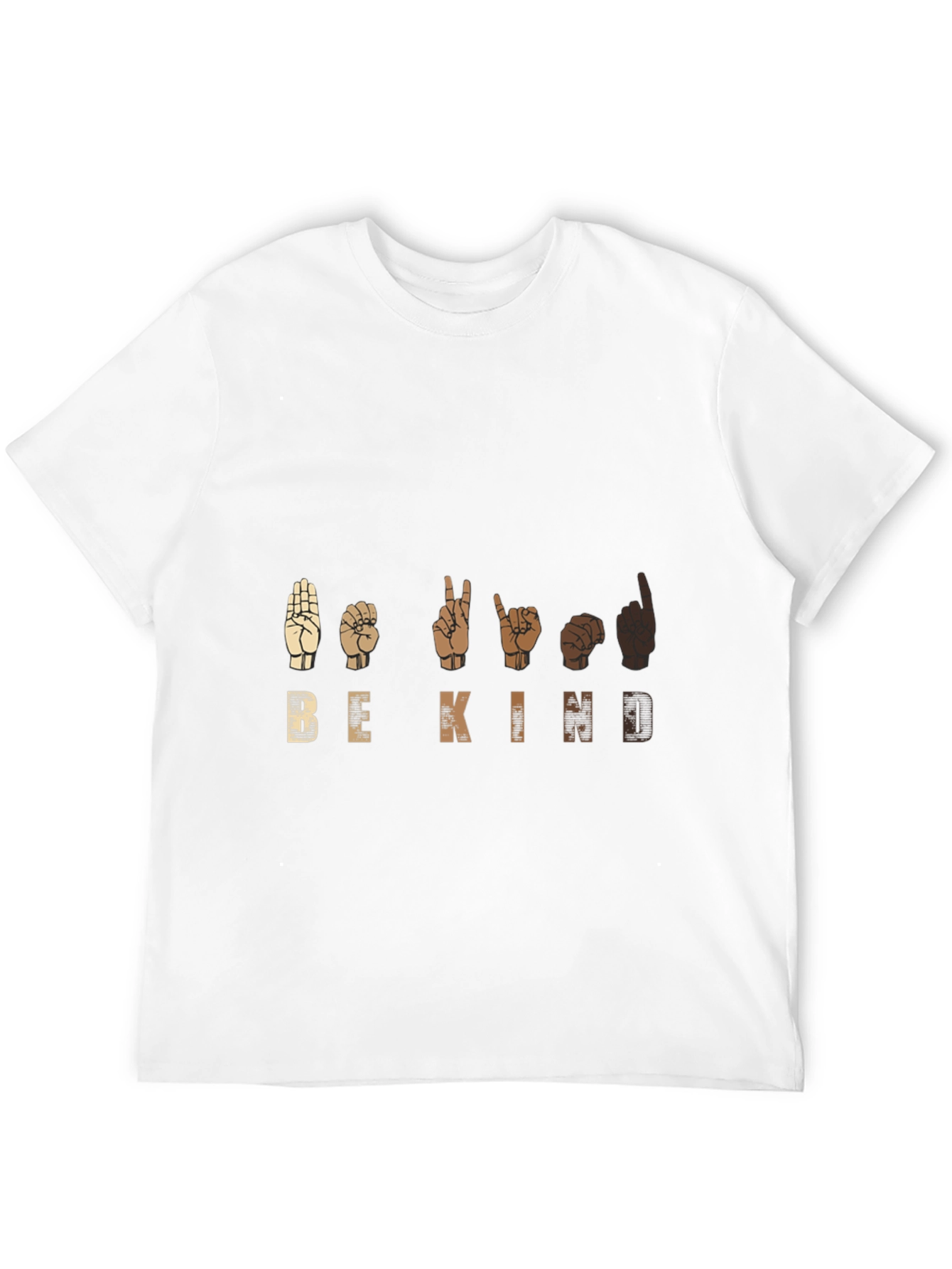 Be Kind T-Shirt - ASL Sign Language Design