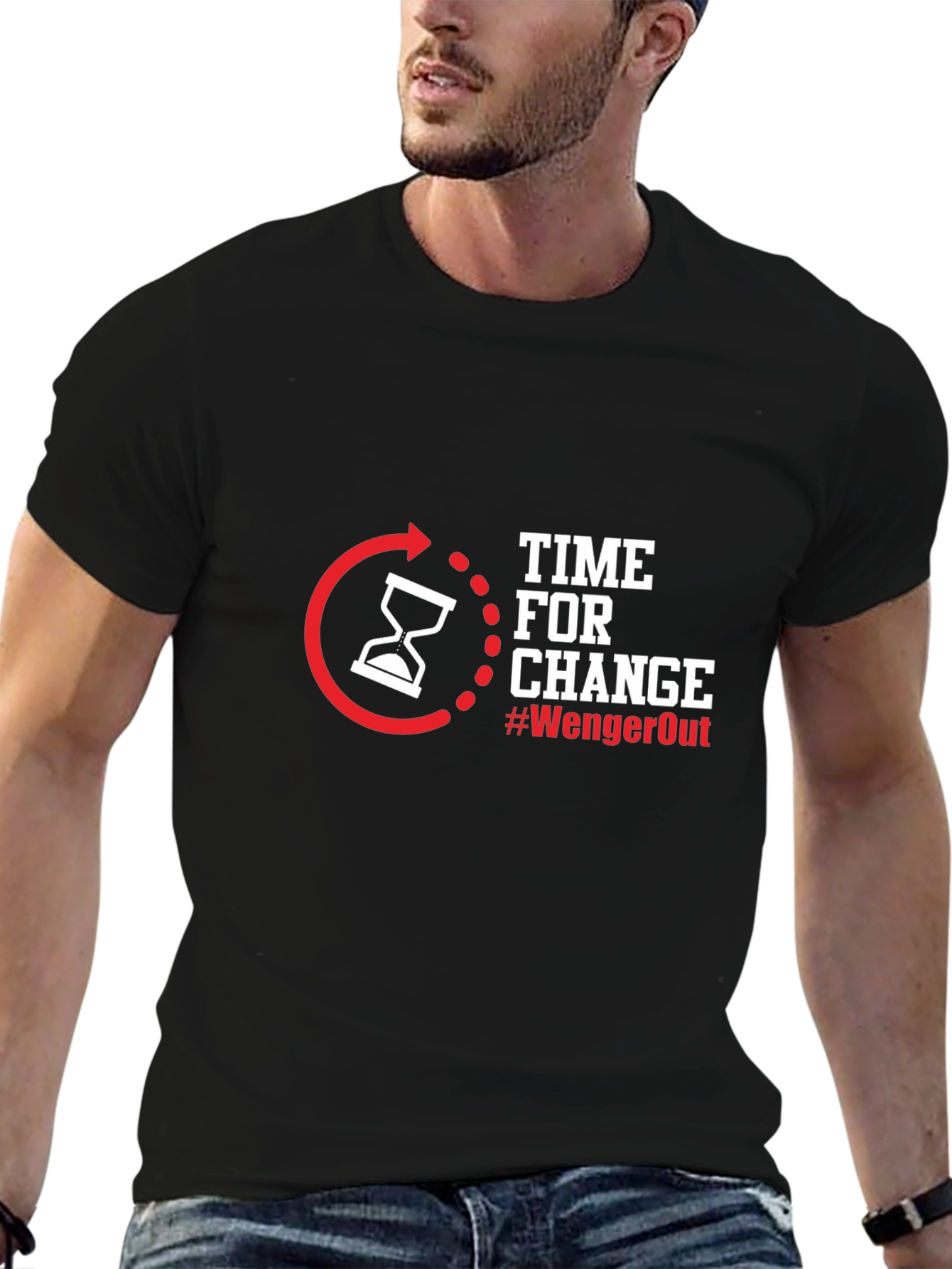 Time for Change Graphic T-Shirt - #WengerOut