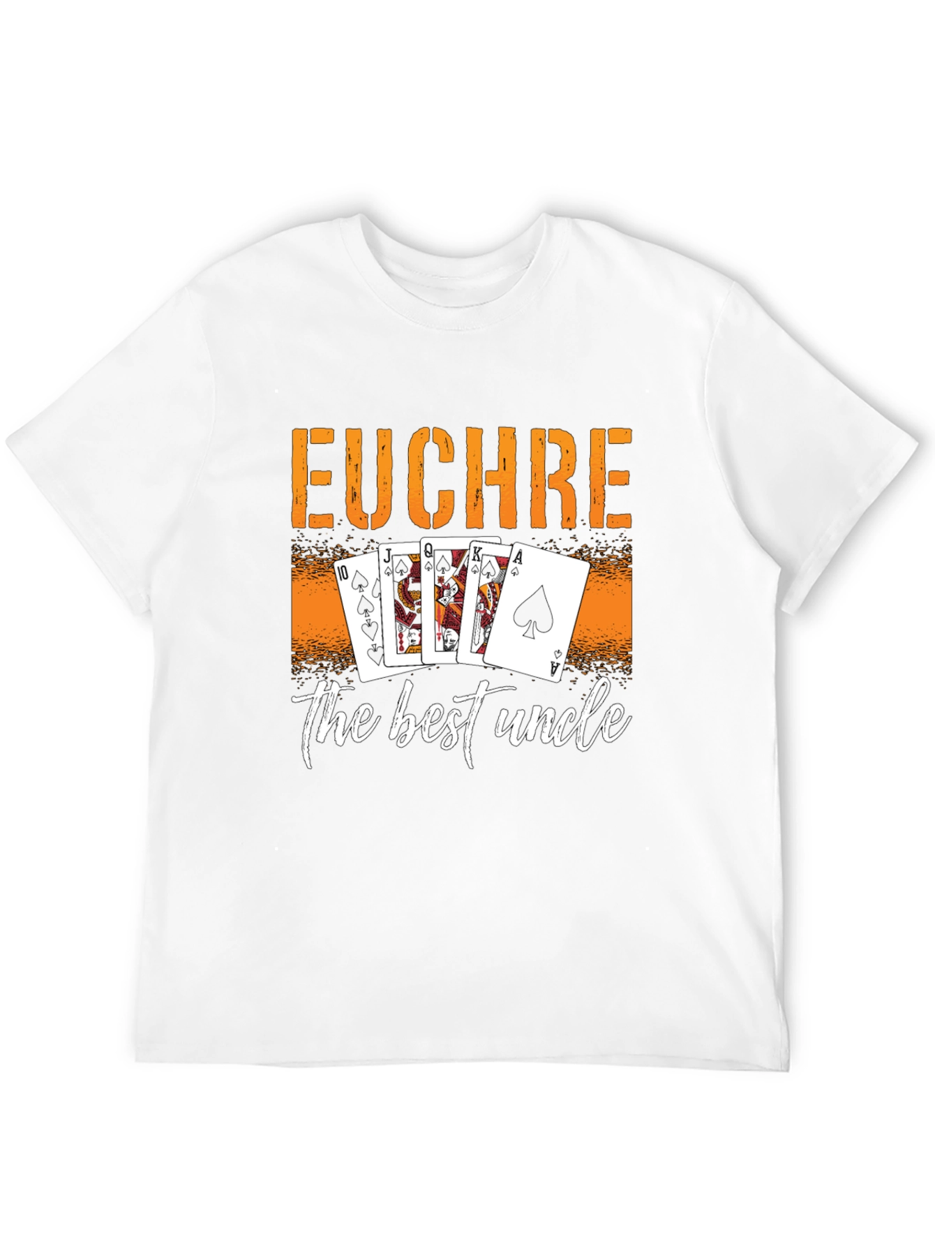 Euchre Best Uncle T-Shirt: Card Game Design