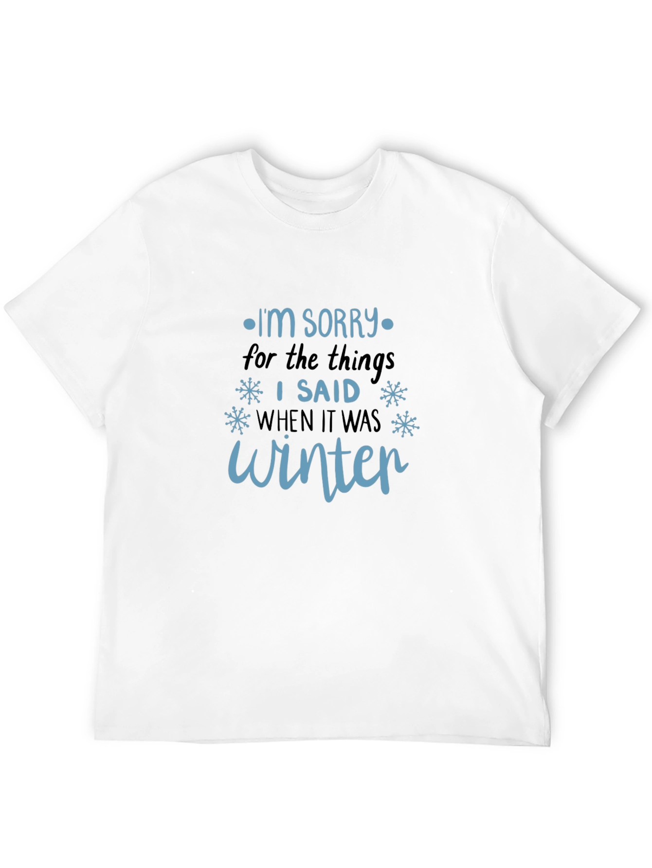 Winter Apology T-Shirt