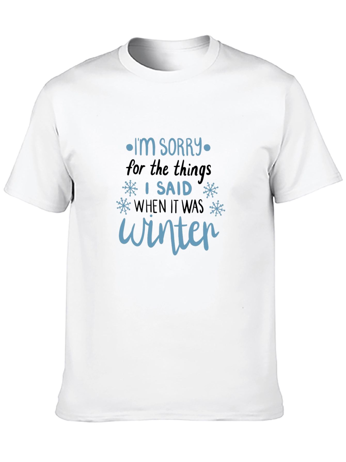 Winter Apology T-Shirt