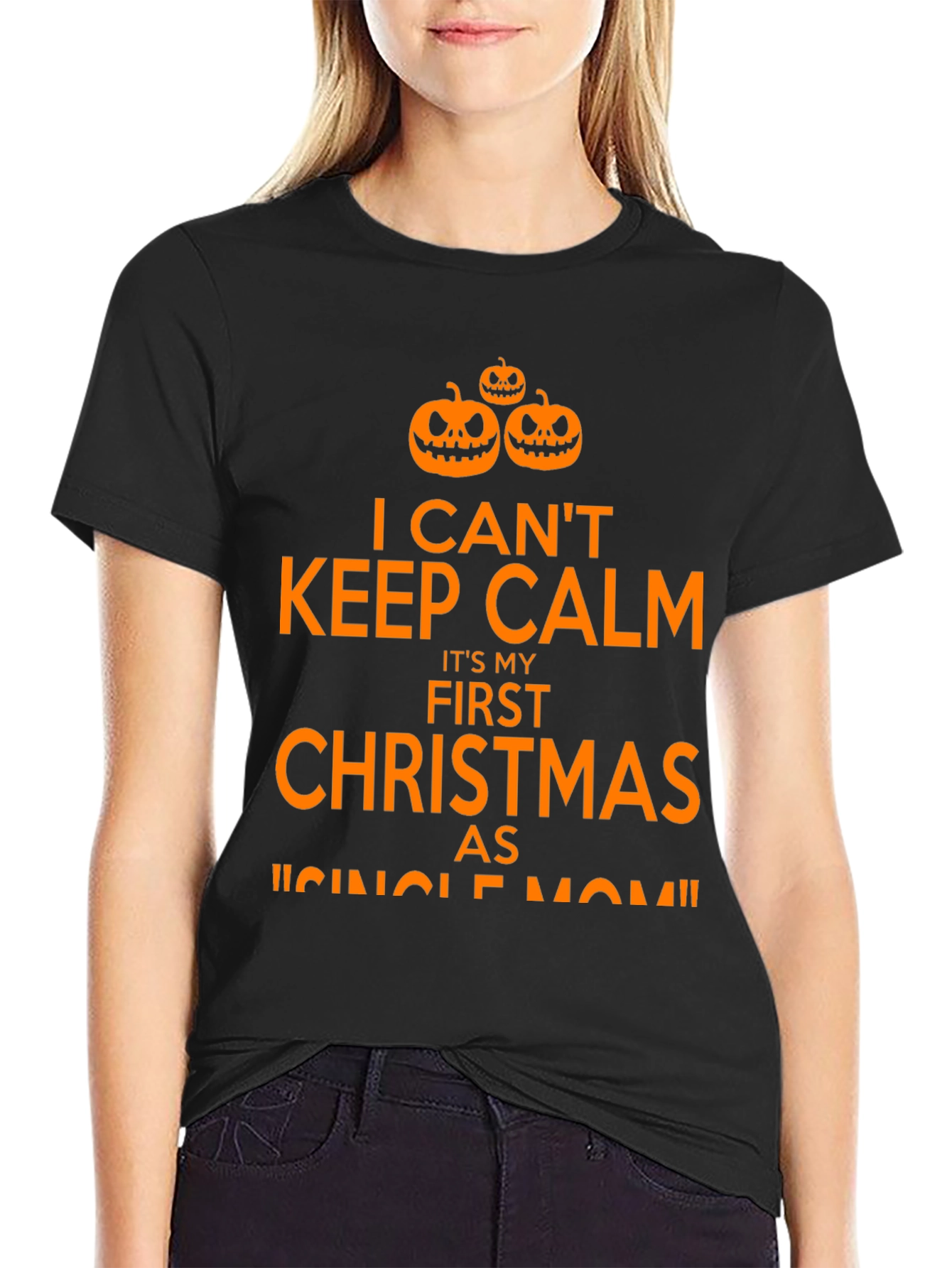 Funny Halloween Single Mom T-Shirt