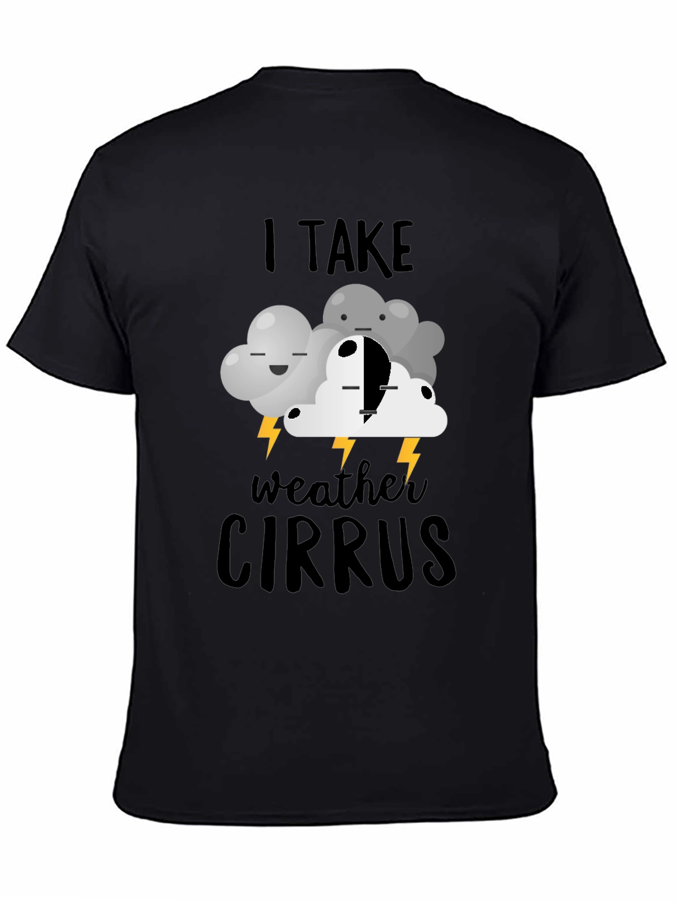 I Take Weather Cirrus T-Shirt | Funny Cloud Design