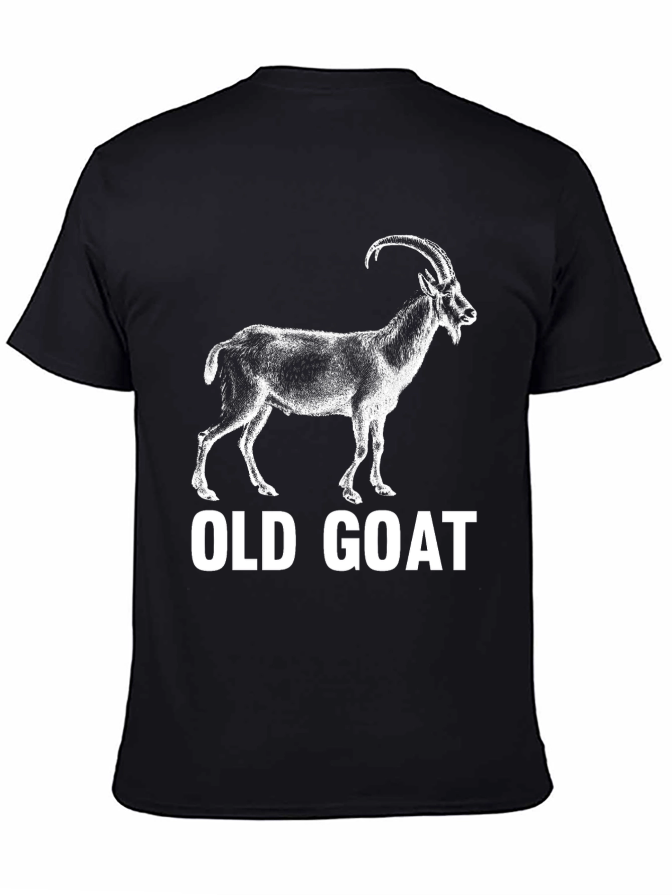 Old Goat T-Shirt - Unique Animal Graphic Tee