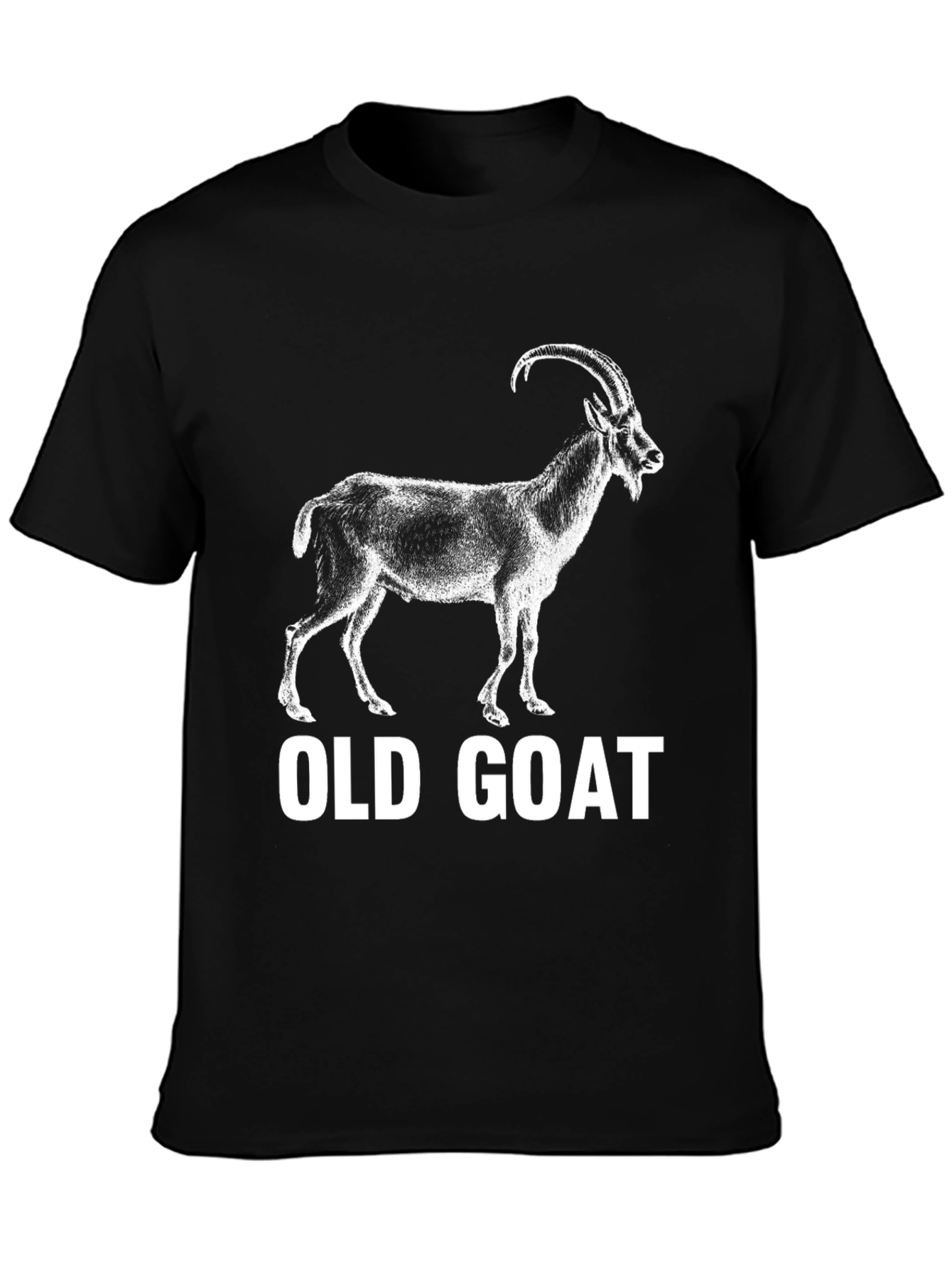 Old Goat T-Shirt - Unique Animal Graphic Tee