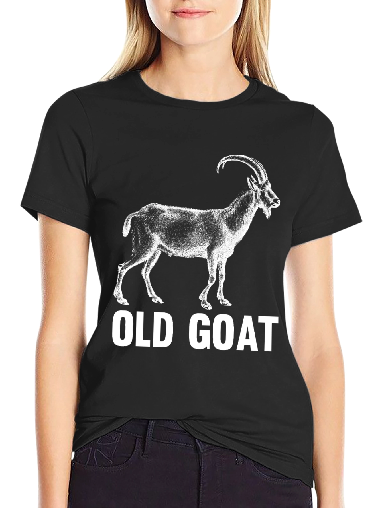 Old Goat T-Shirt - Unique Animal Graphic Tee