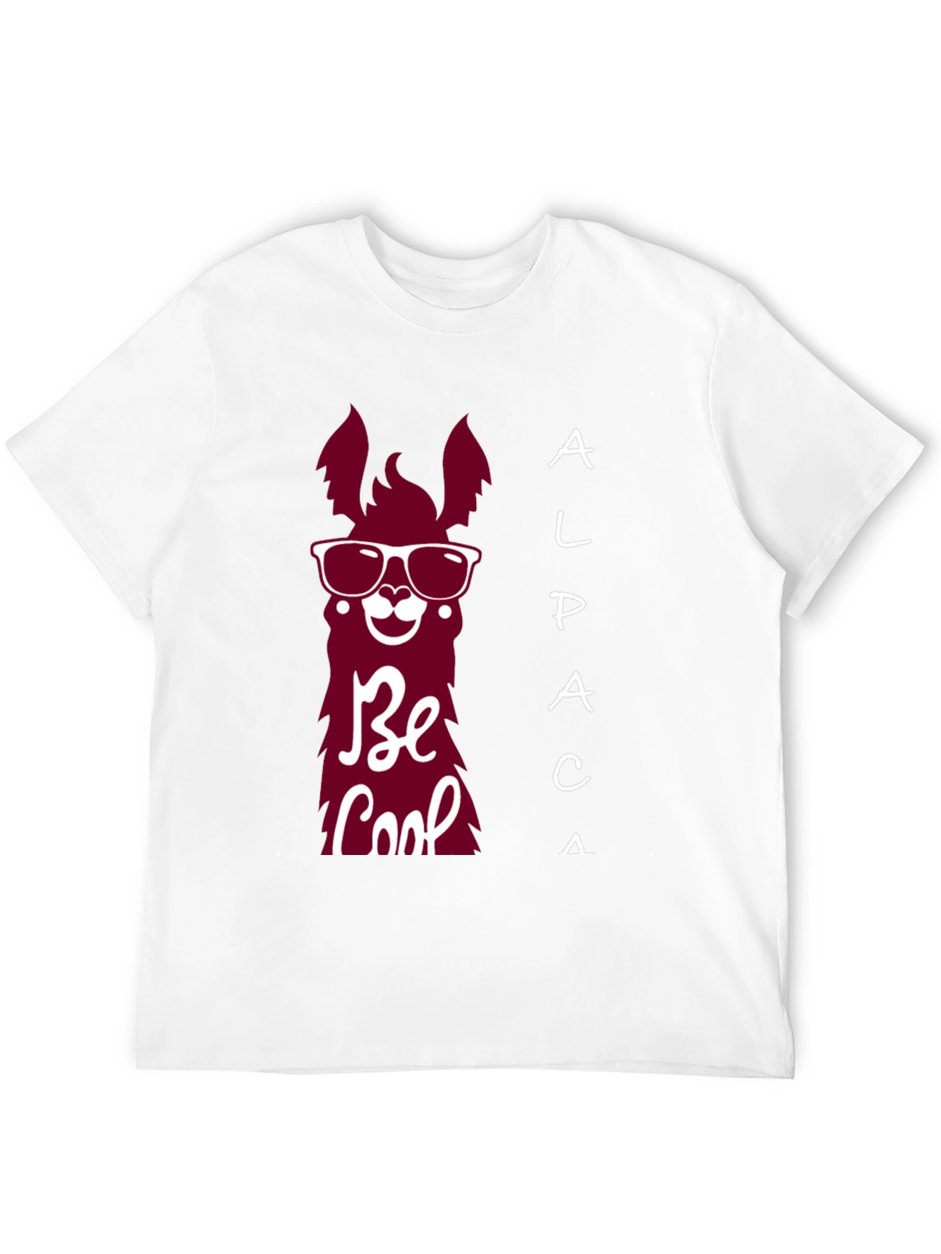 Cool Alpaca T-Shirt - Be Cool Graphic Tee