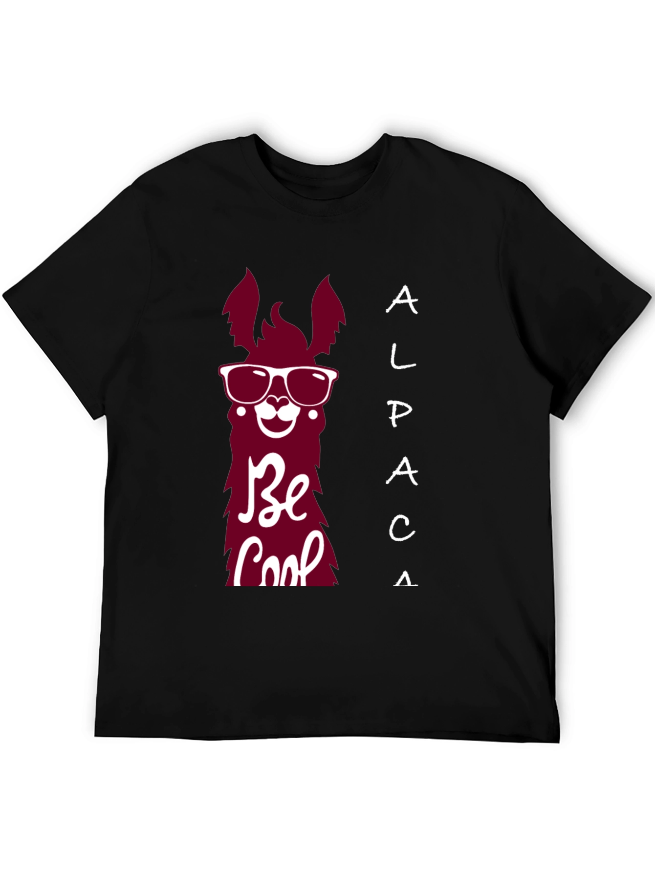 Cool Alpaca T-Shirt - Be Cool Graphic Tee