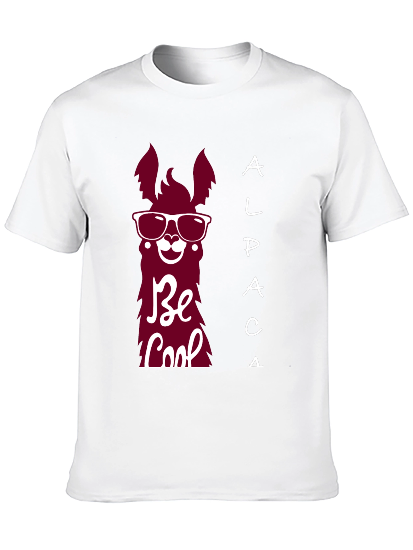 Cool Alpaca T-Shirt - Be Cool Graphic Tee