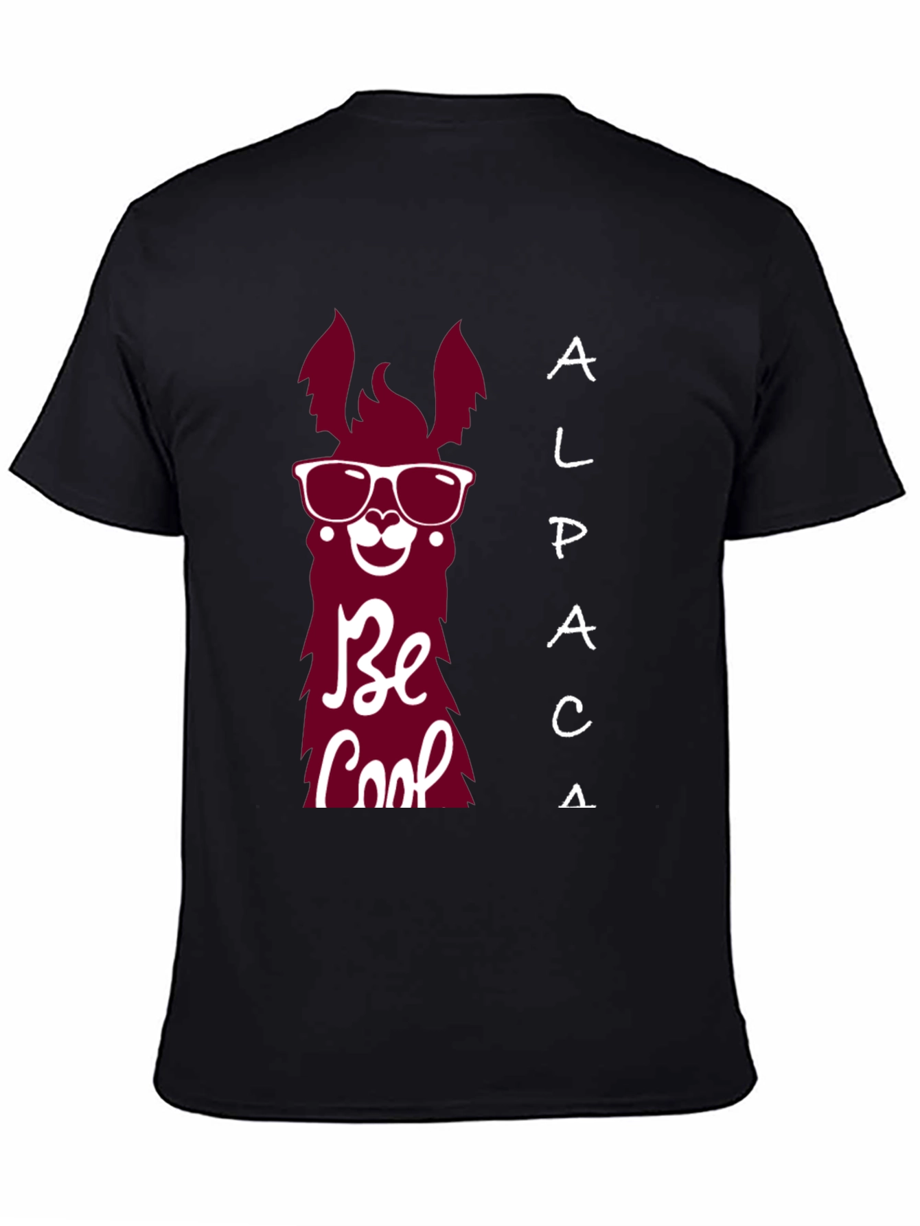 Cool Alpaca T-Shirt - Be Cool Graphic Tee