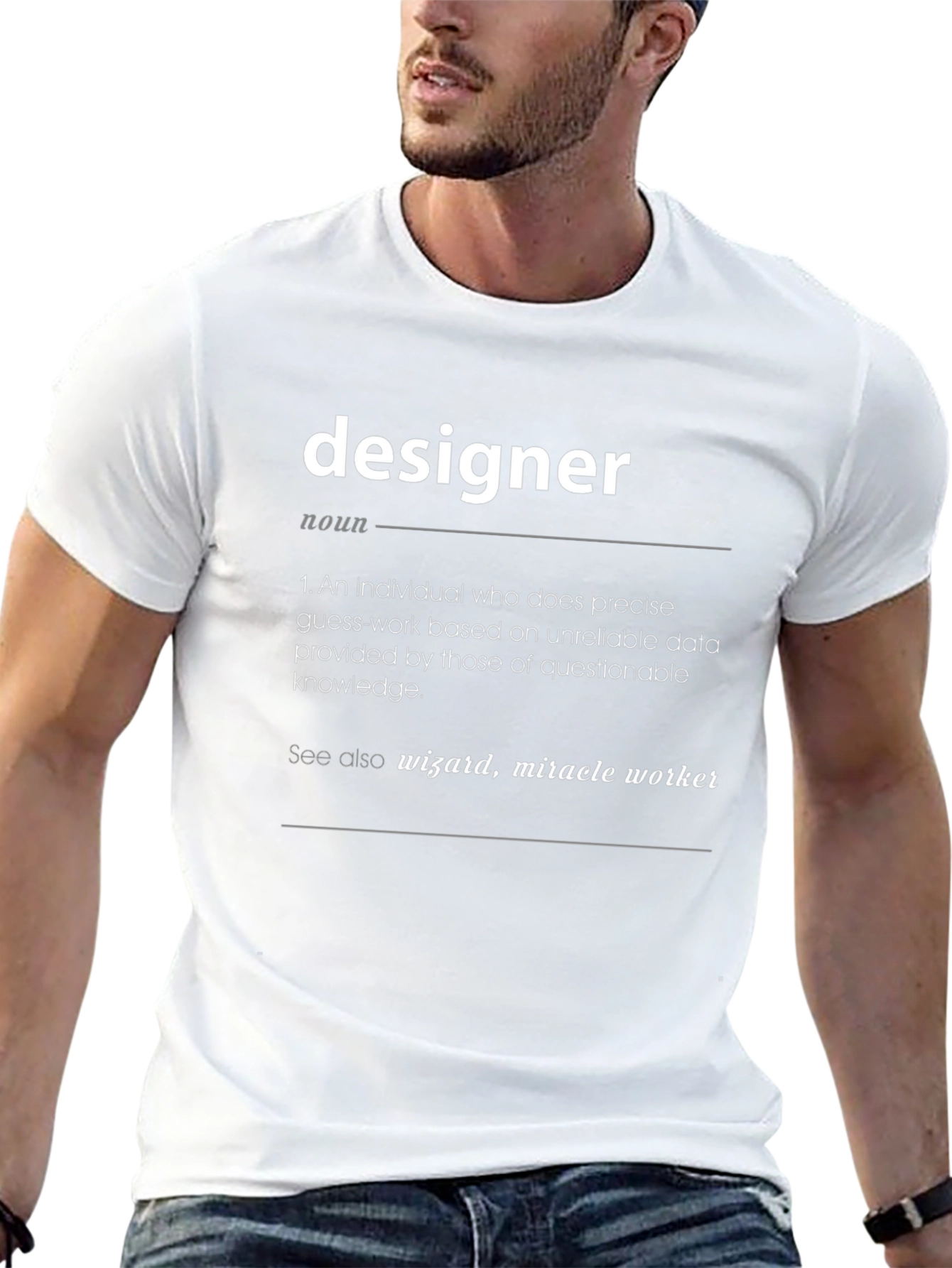 Designer Definition T-Shirt - Wizard Miracle Worker