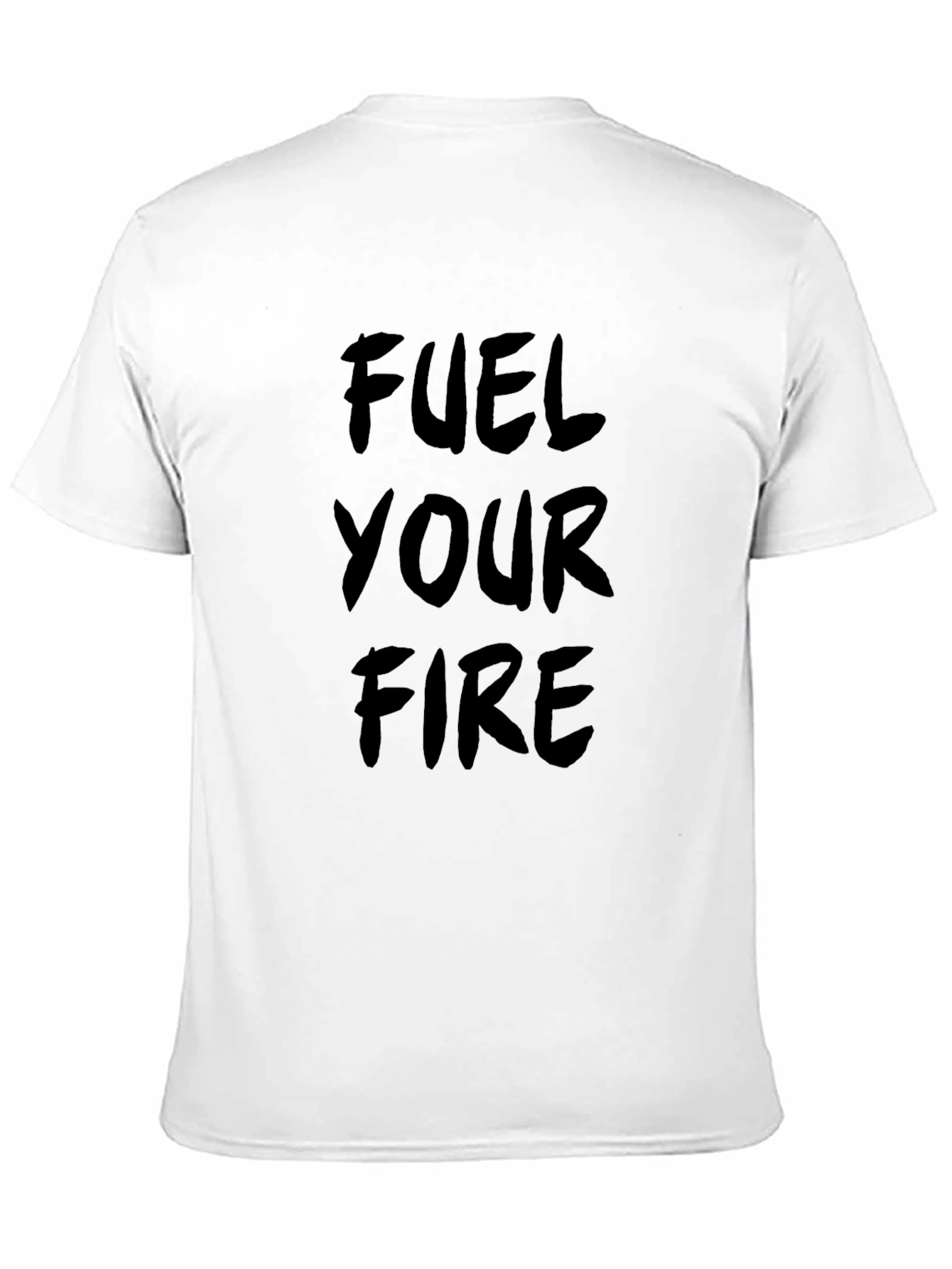 Fuel Your Fire Graphic T-Shirt - Black Cotton Tee
