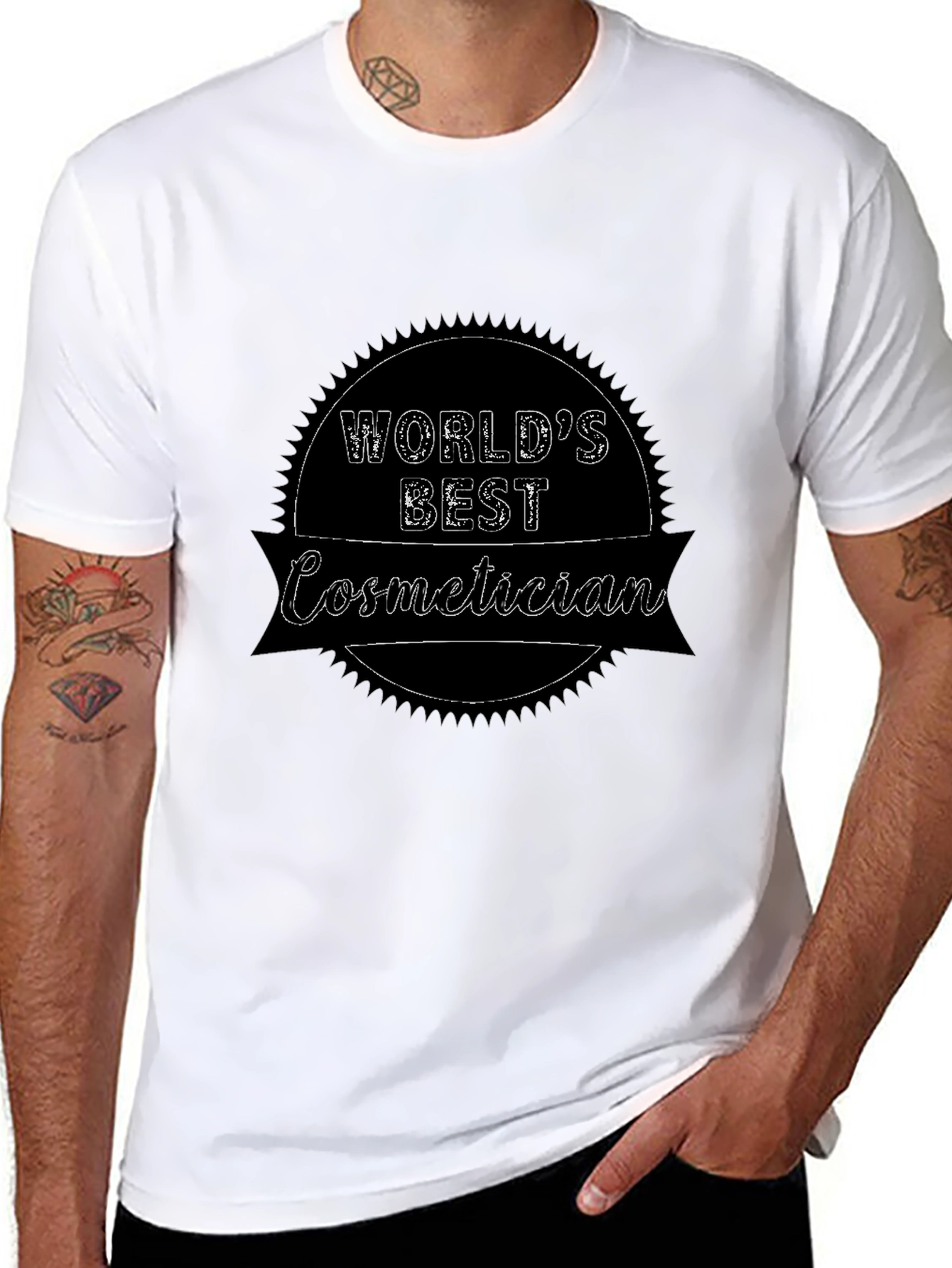 Worlds Best Cosmetician T-Shirt