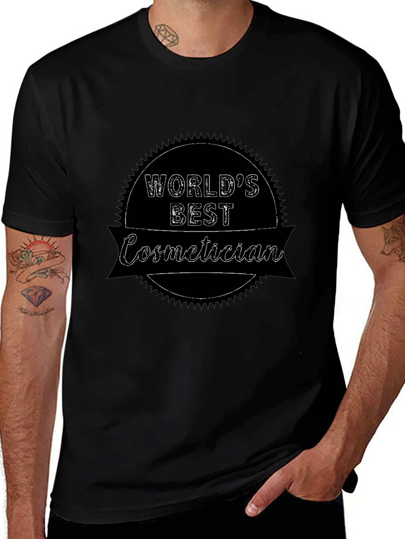 Worlds Best Cosmetician T-Shirt