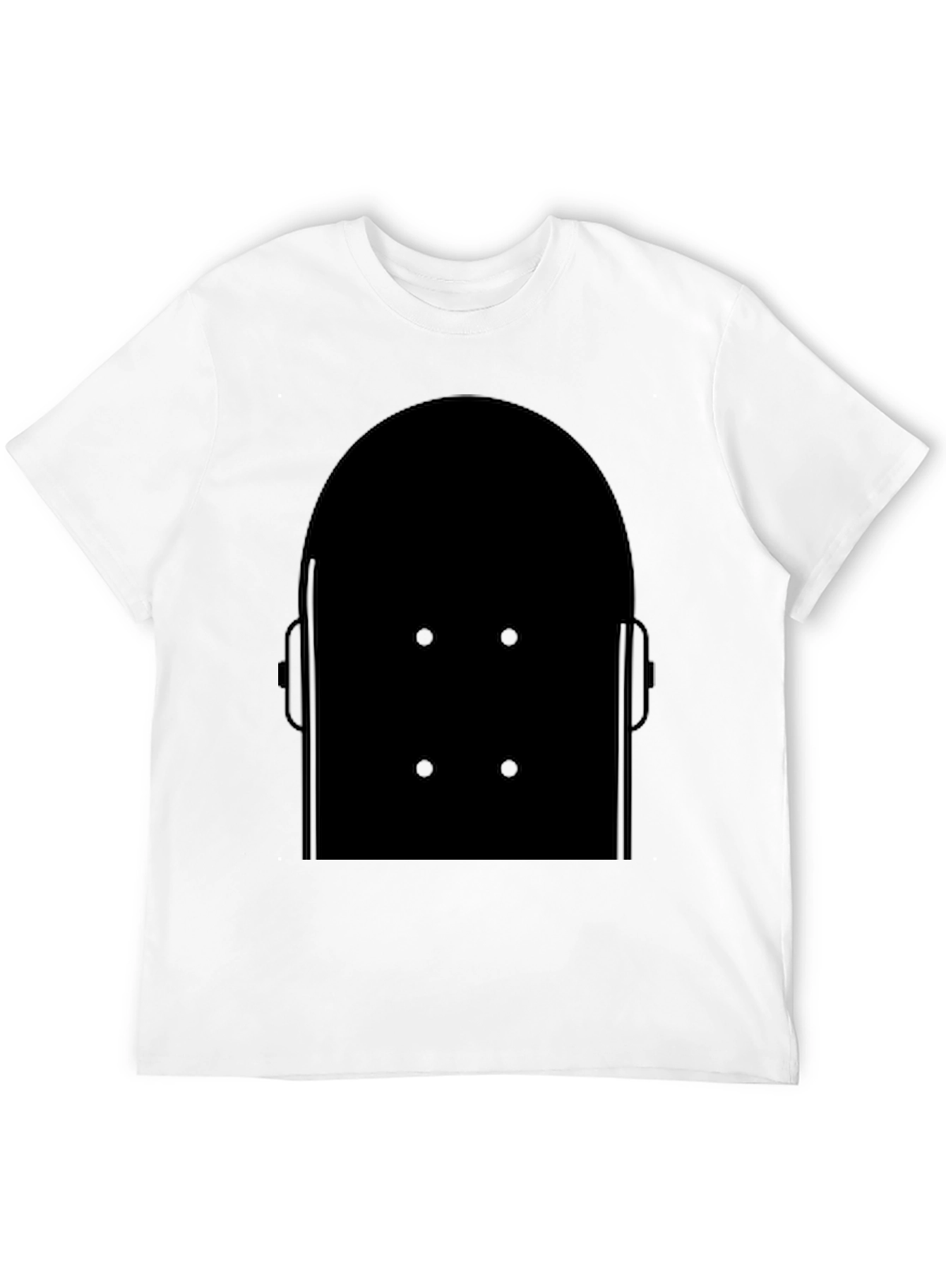 Abstract Black Graphic T-Shirt