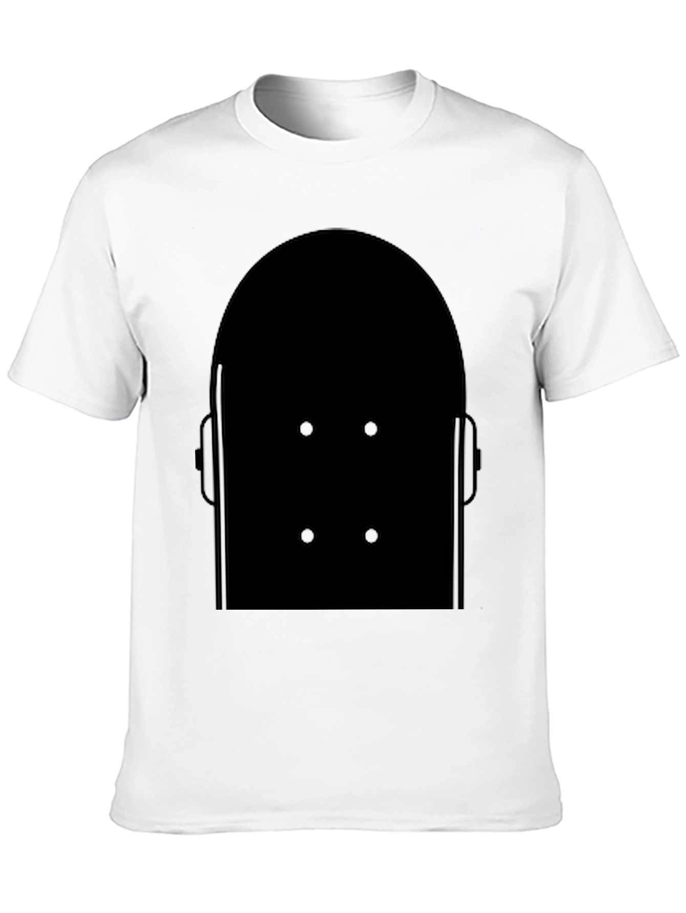 Abstract Black Graphic T-Shirt