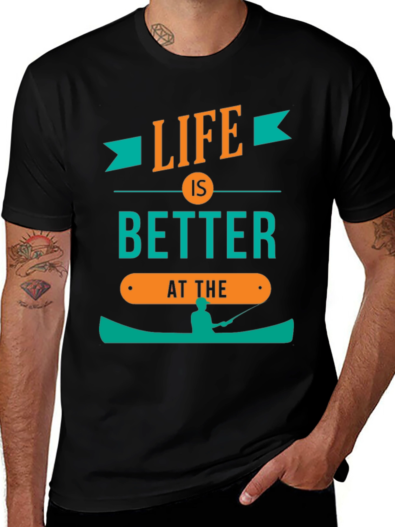 Life is Better Fishing Graphic T-Shirt