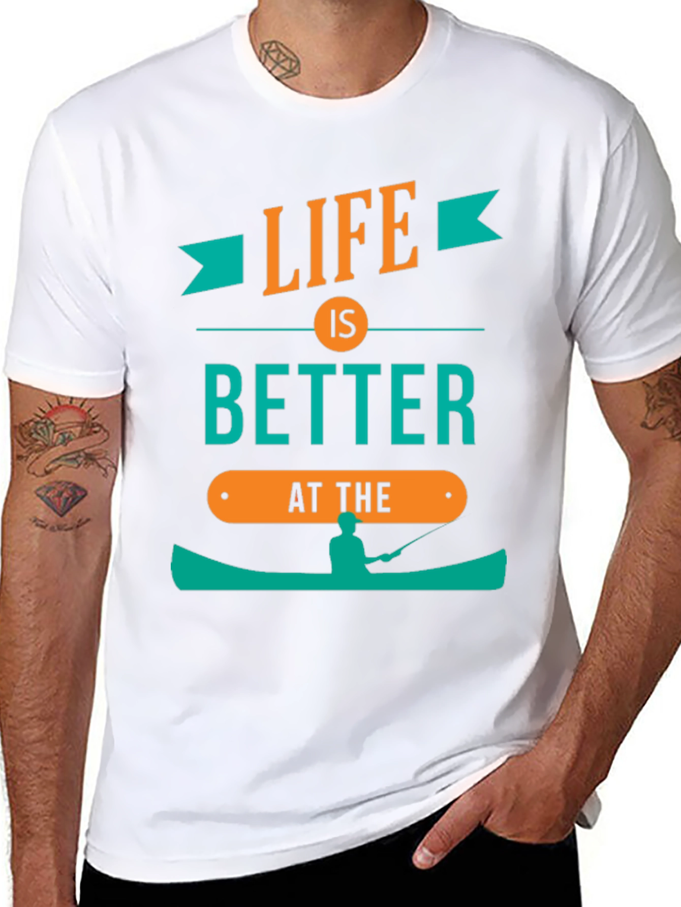 Life is Better Fishing Graphic T-Shirt