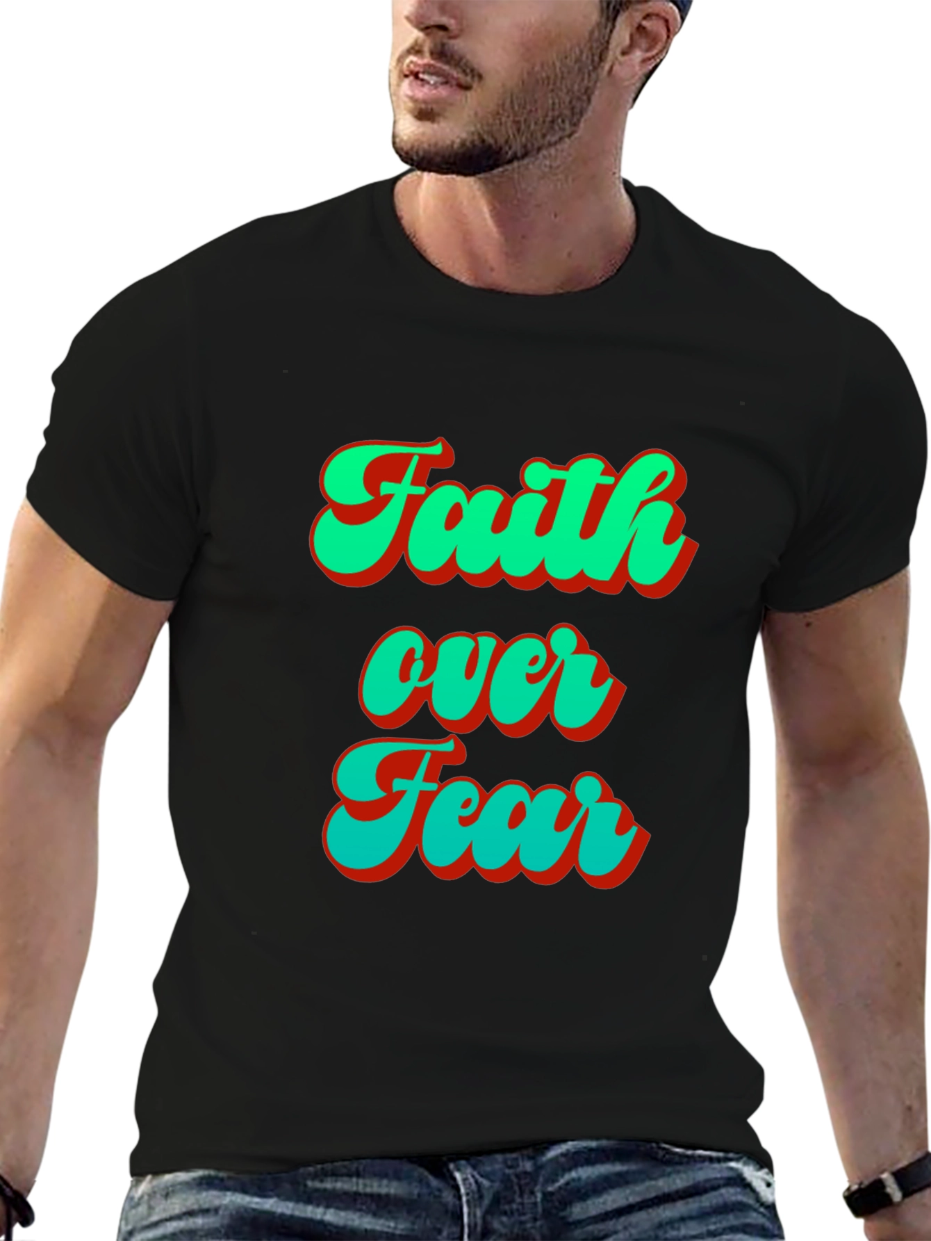 Faith Over Fear Graphic Tee