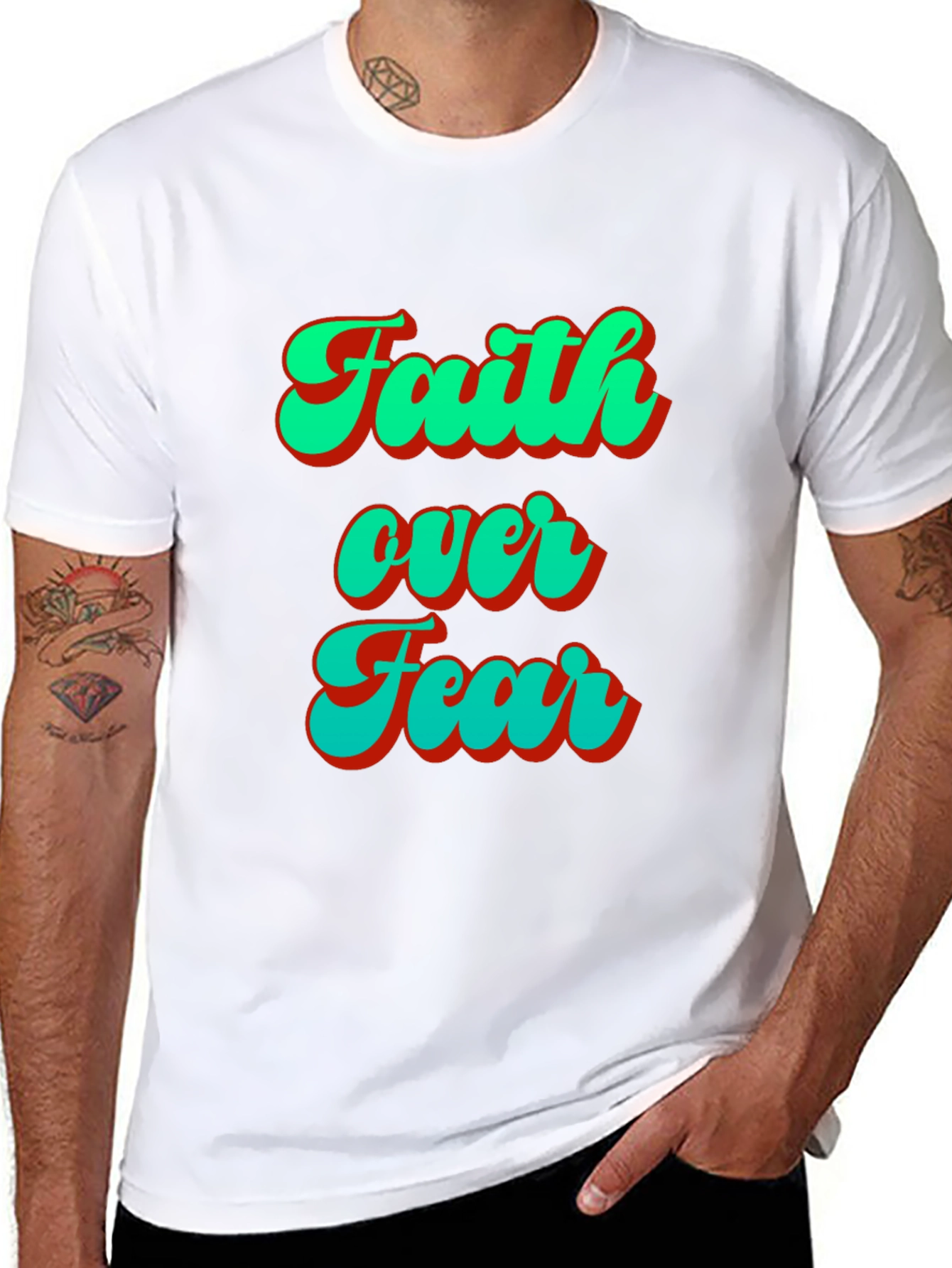 Faith Over Fear Graphic Tee